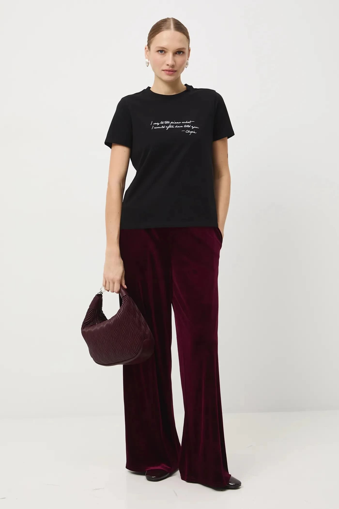 Хлопковая футболка - фото 3