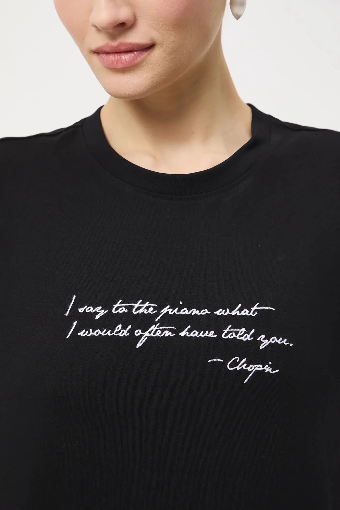 Хлопковая футболка - фото 6