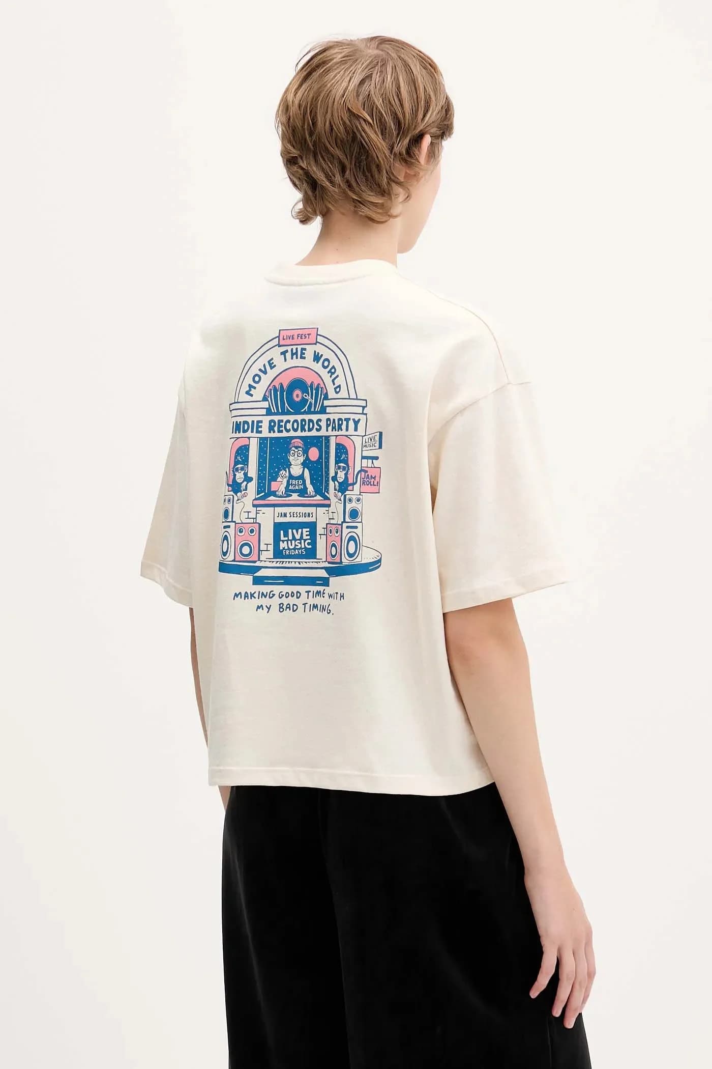 Хлопковая футболка - фото 7