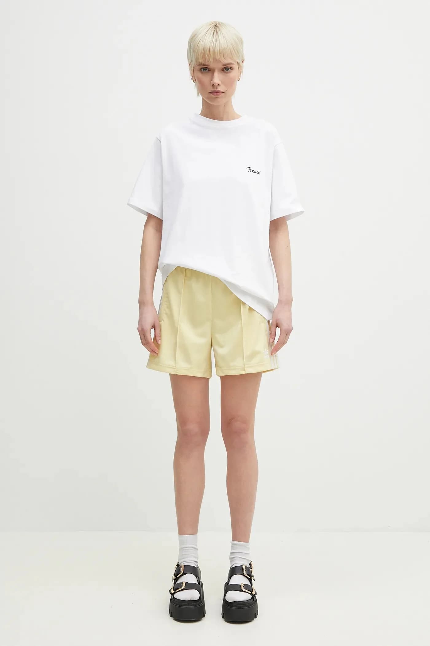 Хлопковая футболка стандартного кроя с логотипом - фото 5