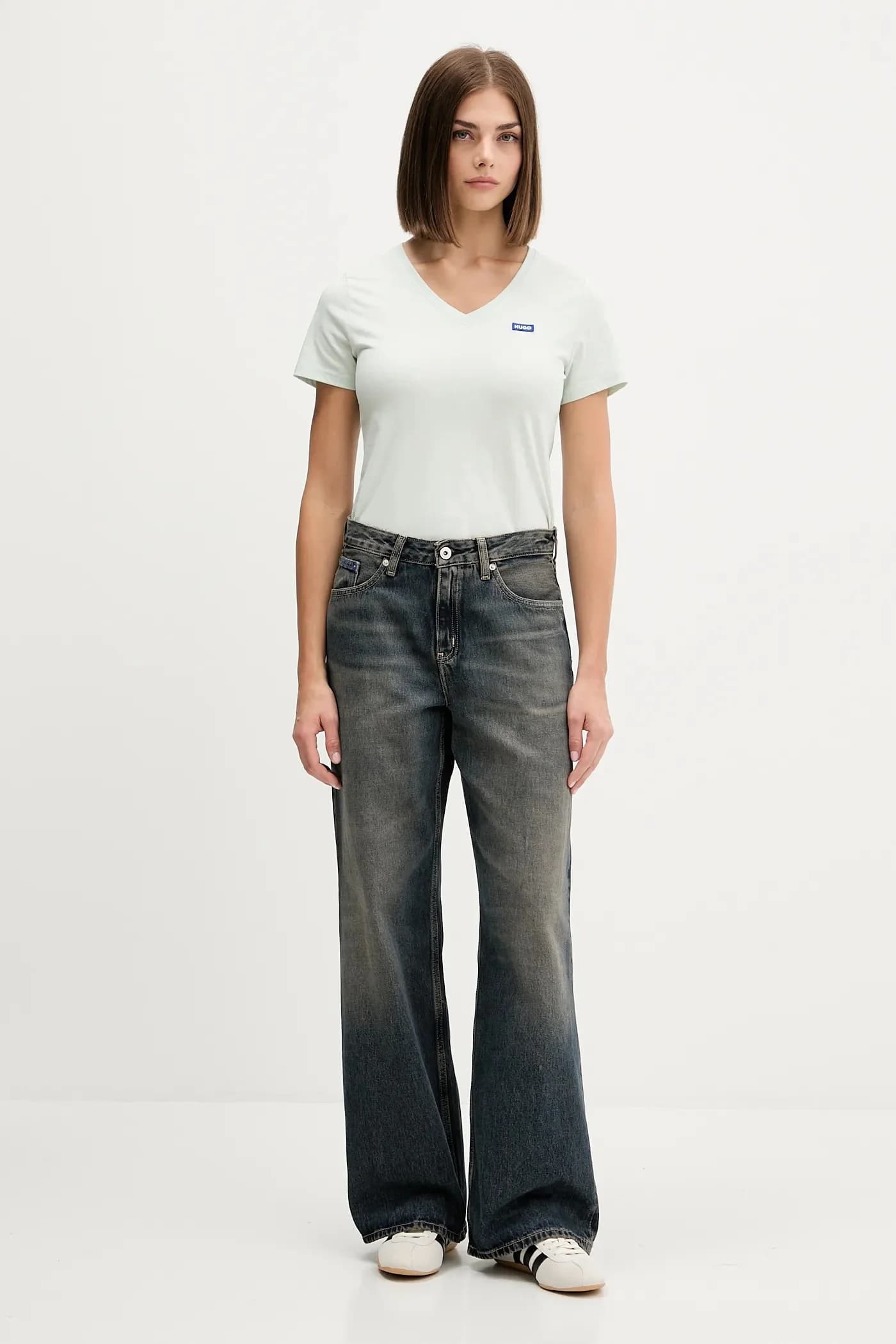 Классическая хлопковая футболка V_B - фото 2