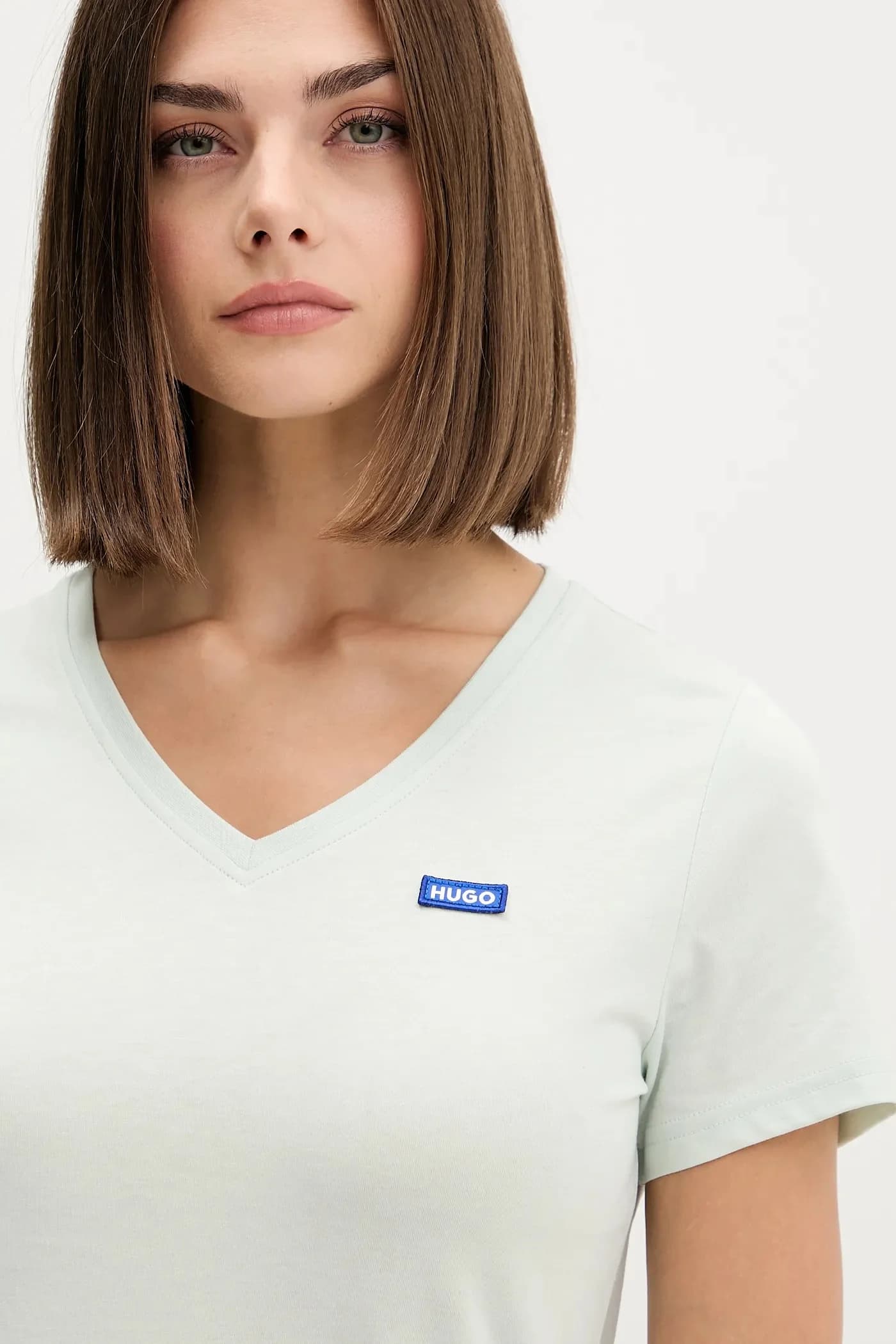 Классическая хлопковая футболка V_B - фото 4