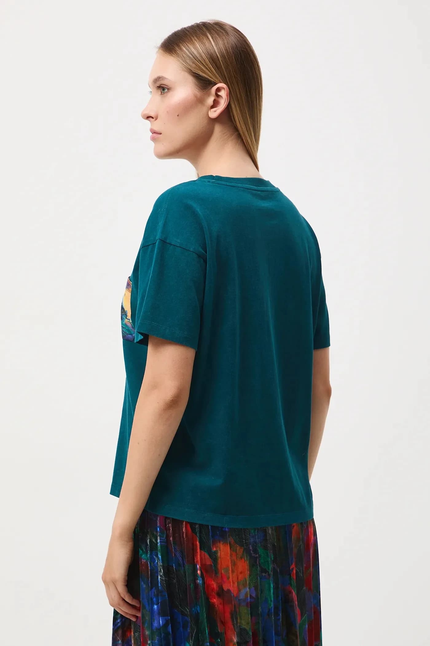 Хлопковая футболка - фото 4