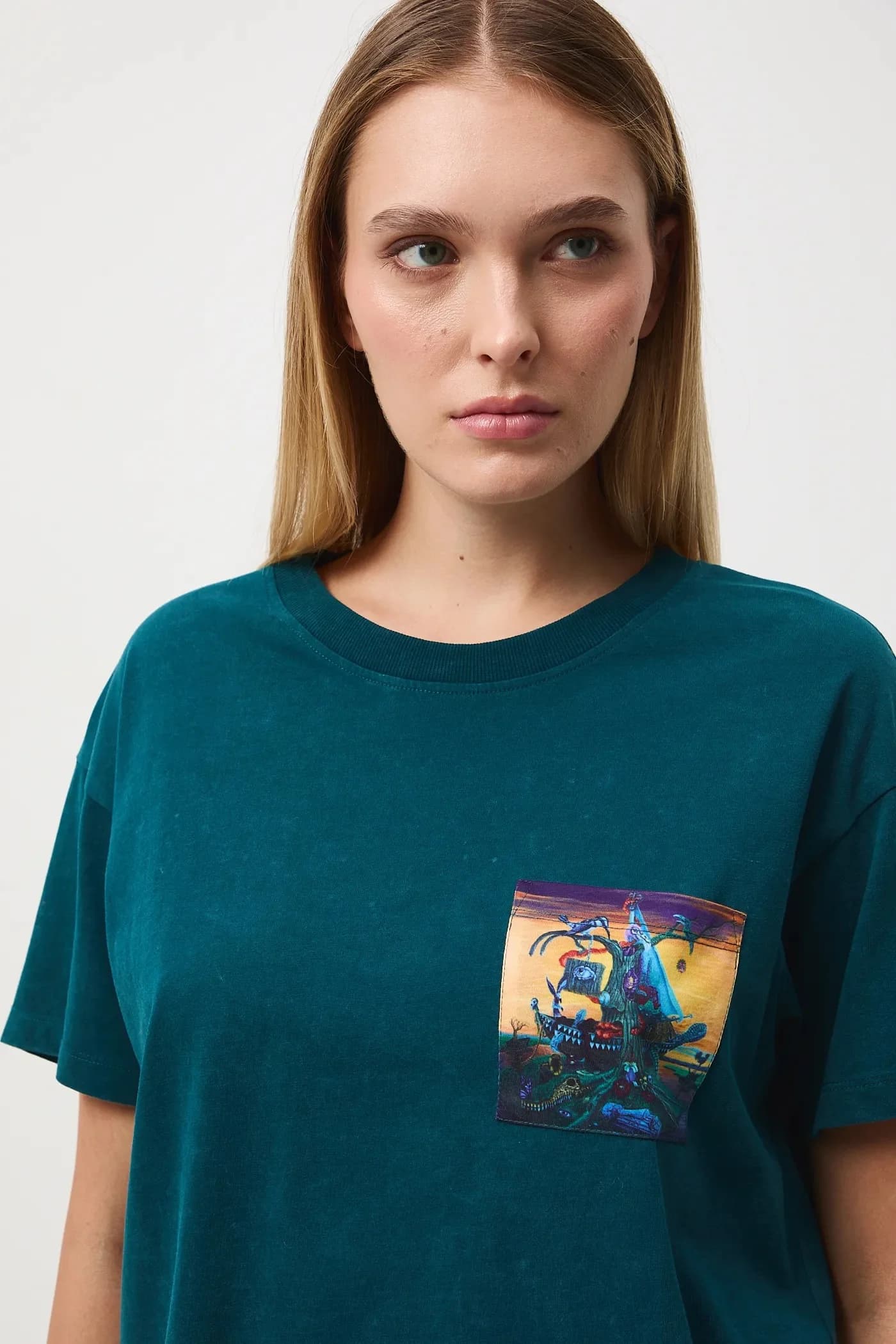 Хлопковая футболка - фото 5