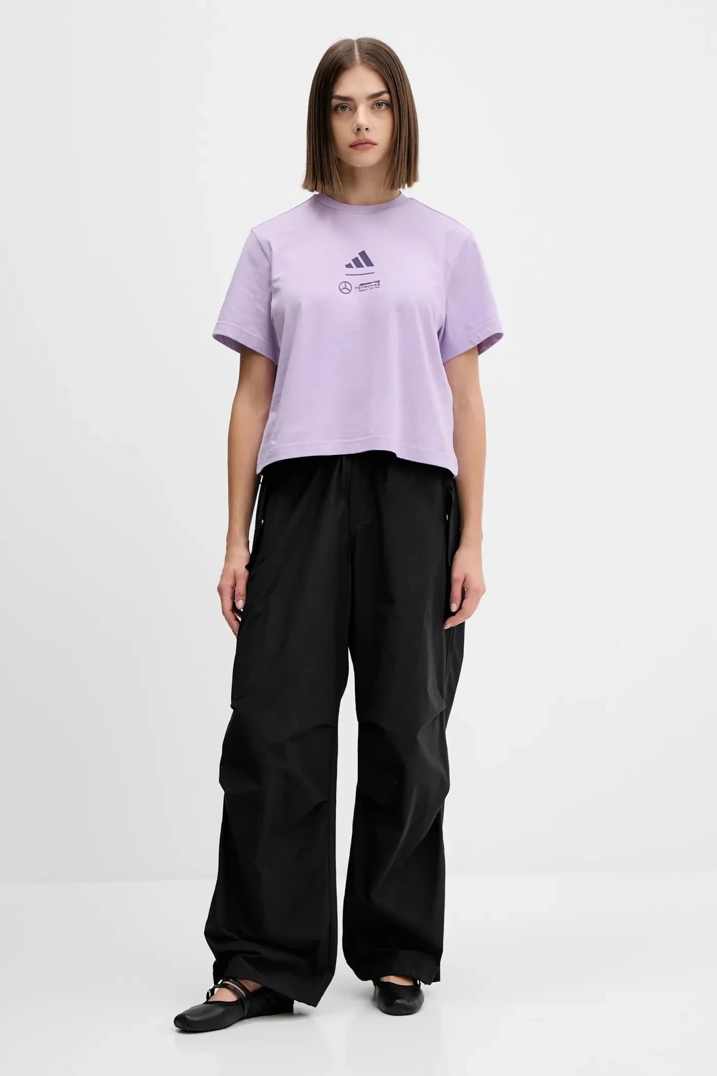 Хлопковая футболка x Mercedes - фото 2