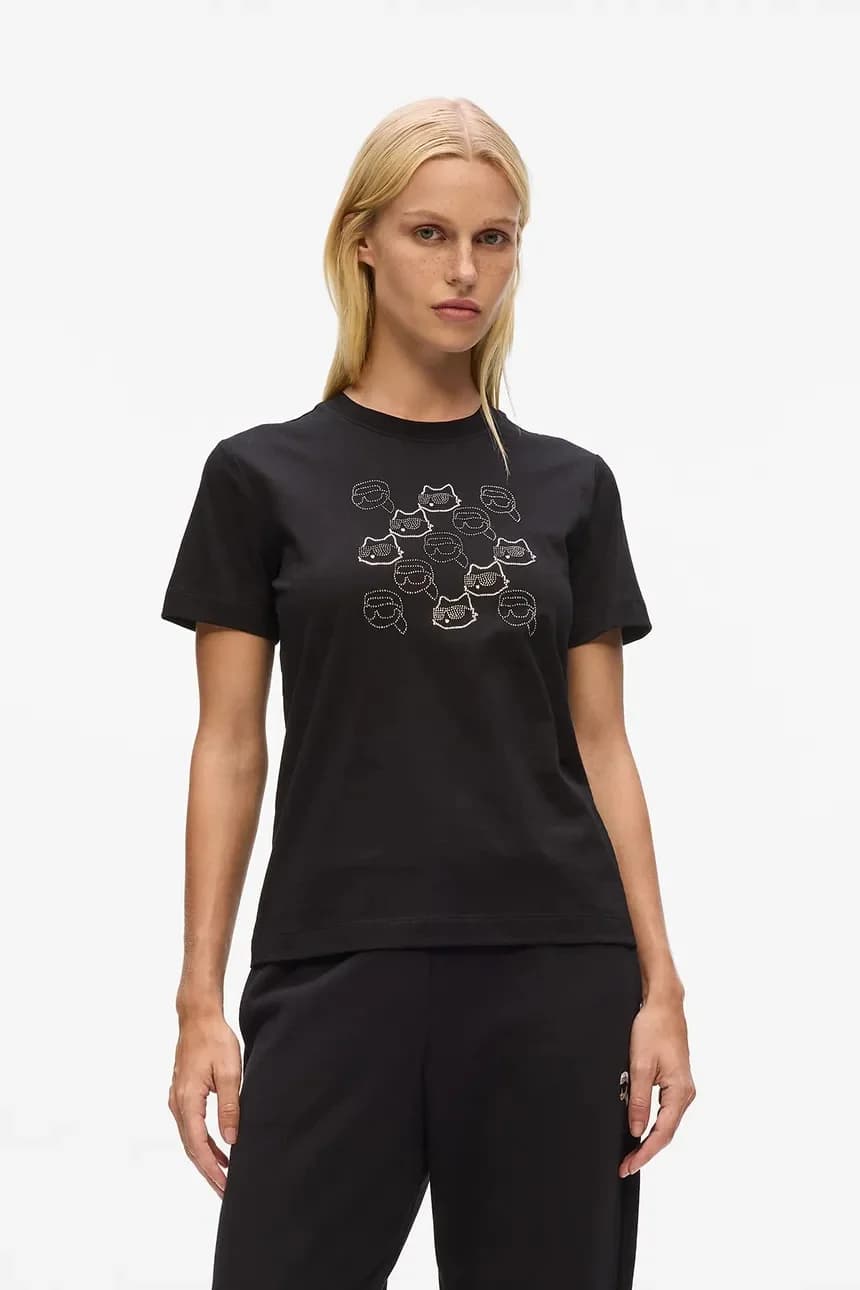 Хлопковая футболка IKON