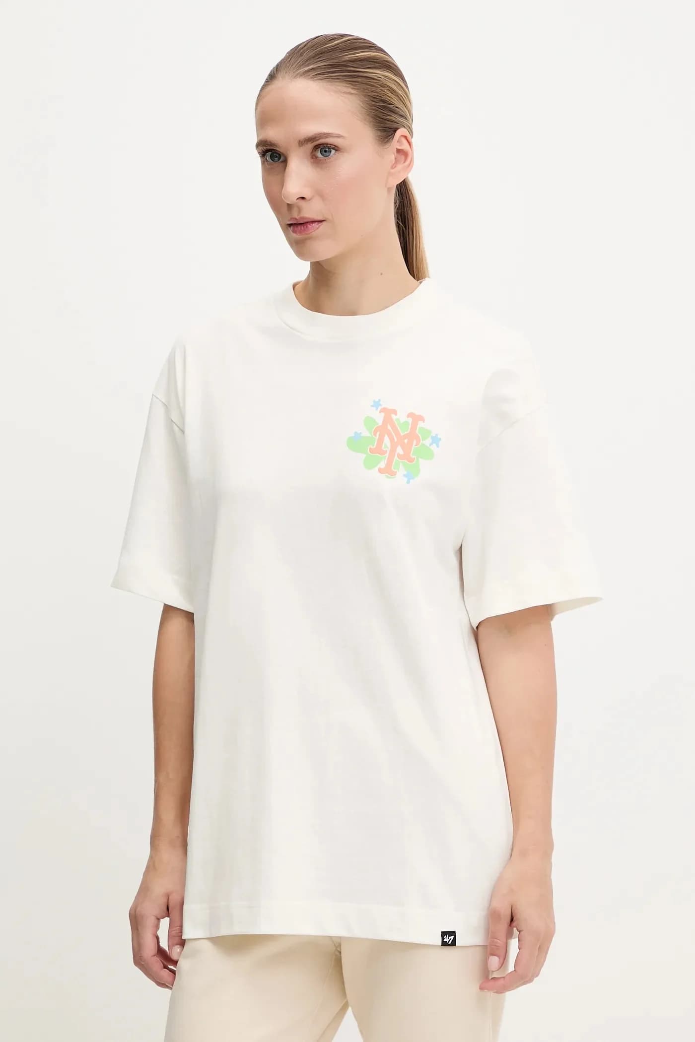 Хлопковая футболка MLB New York Yankees