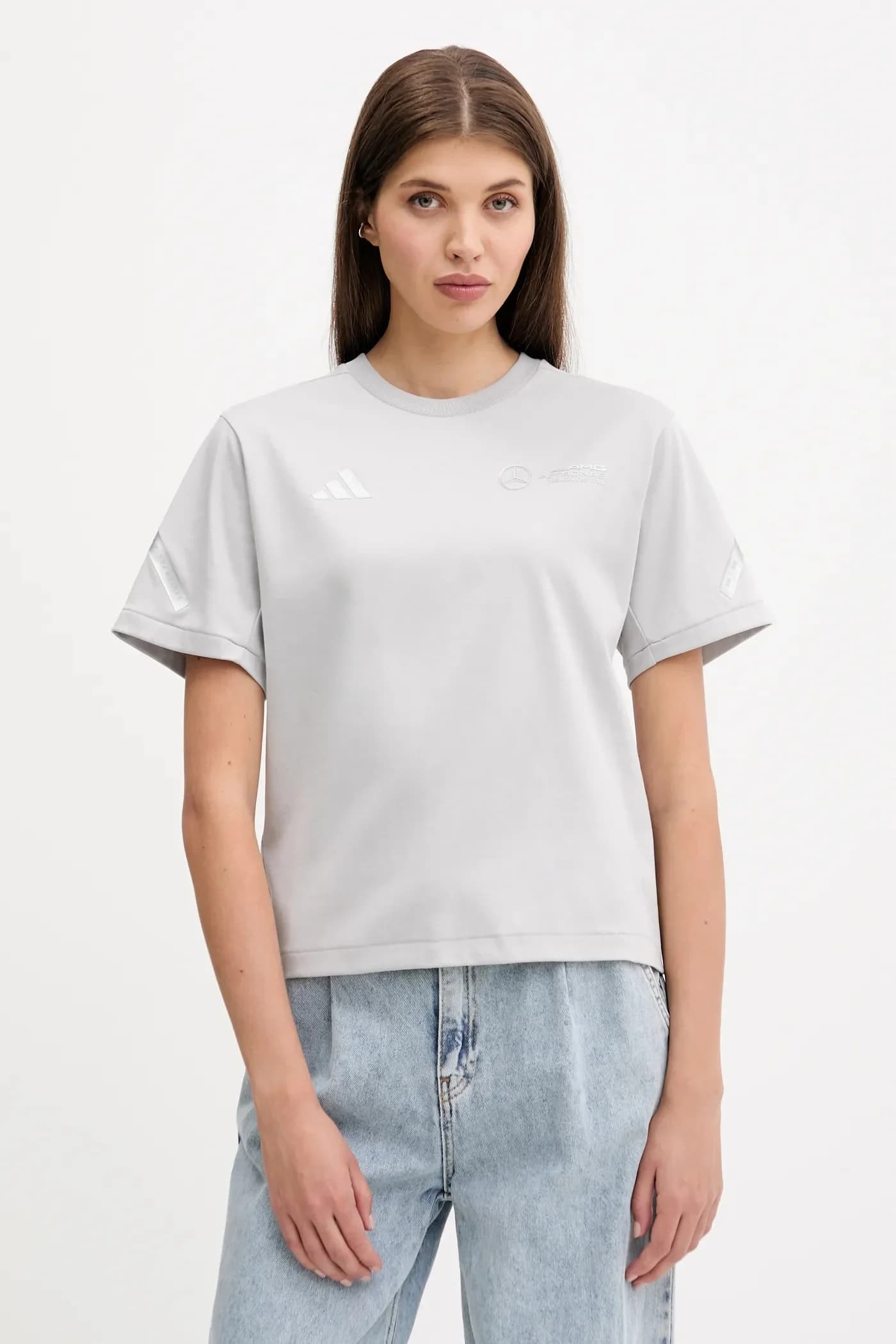 Хлопковая футболка x Mercedes