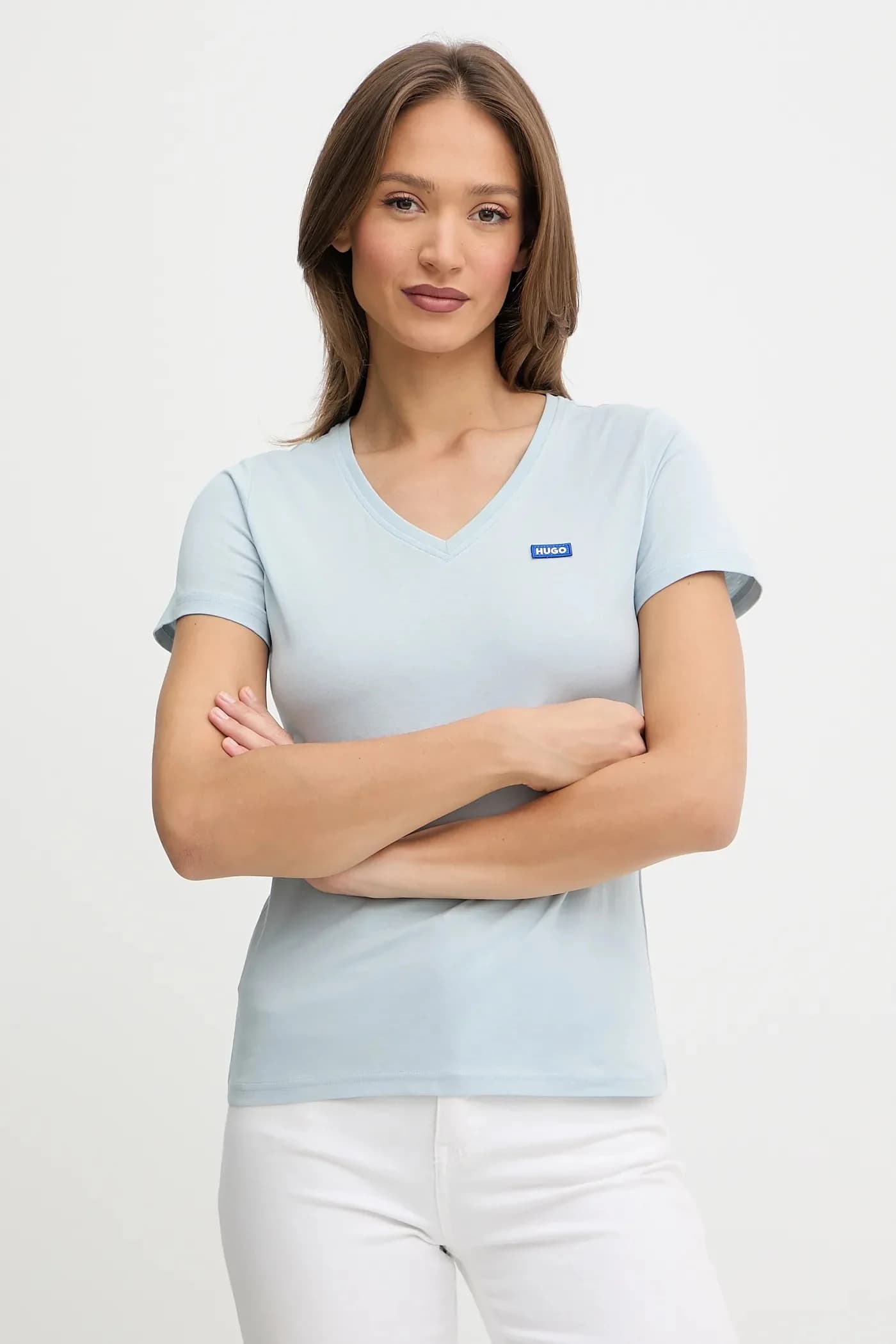 Классическая хлопковая футболка V_B