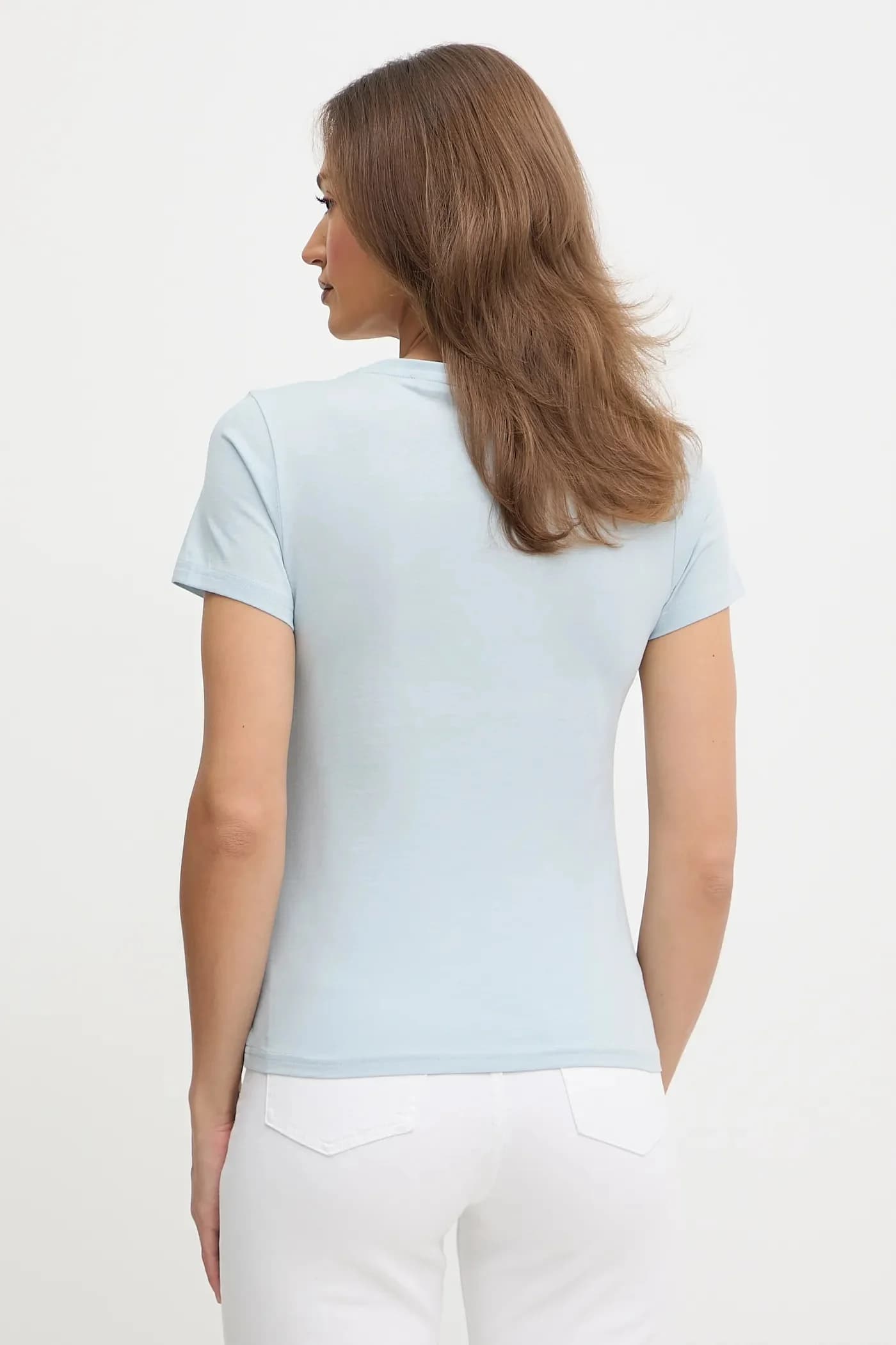 Классическая хлопковая футболка V_B - фото 2