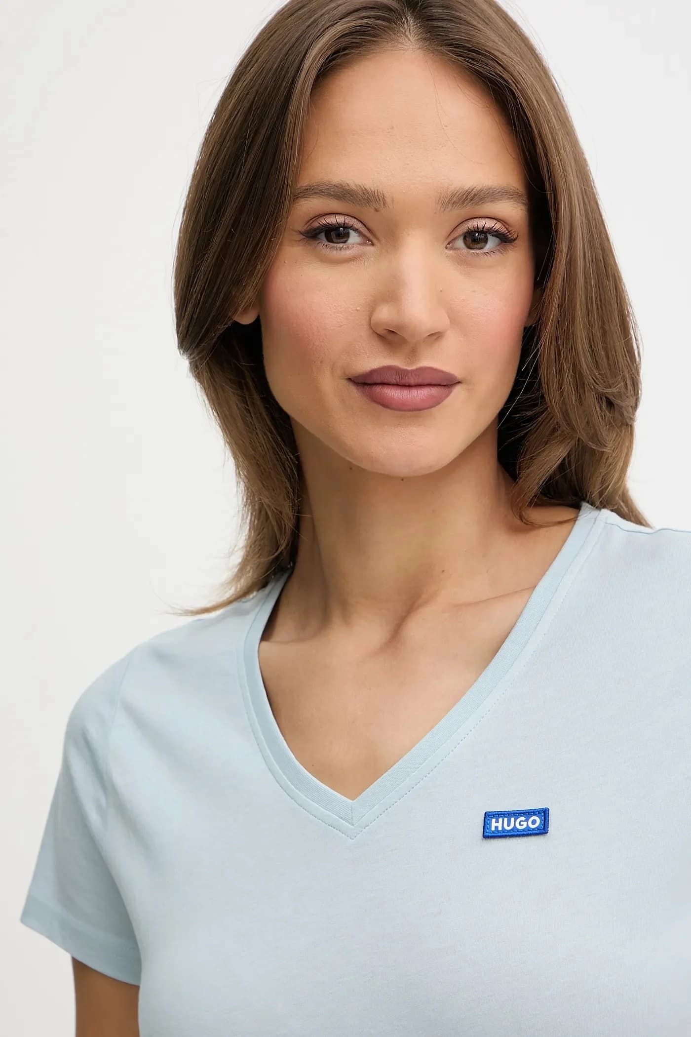 Классическая хлопковая футболка V_B - фото 3