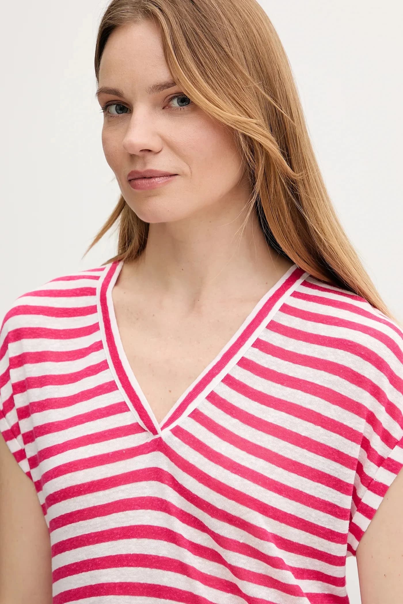 Футболка из смесового льна - фото 4