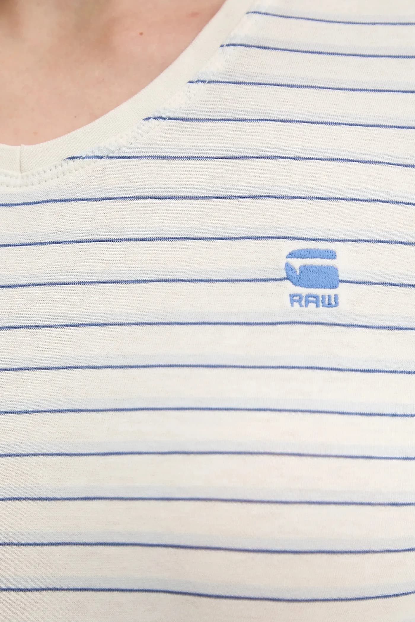 Футболка из сырого хлопка Stripe eyben slim v t 2.0 - фото 5