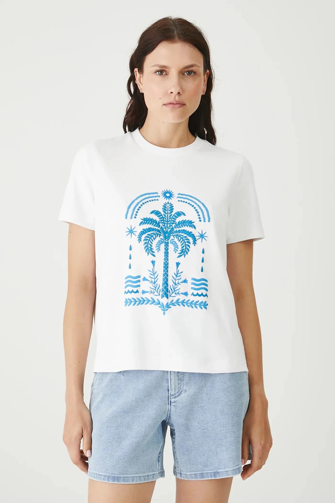 Хлопковая футболка - фото 4