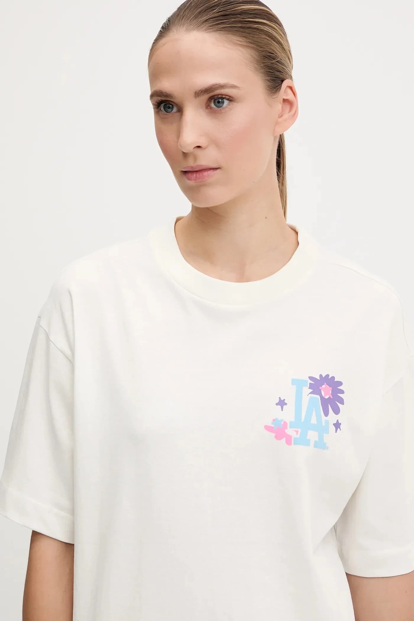 Хлопковая футболка MLB Los Angeles Dodgers - фото 4