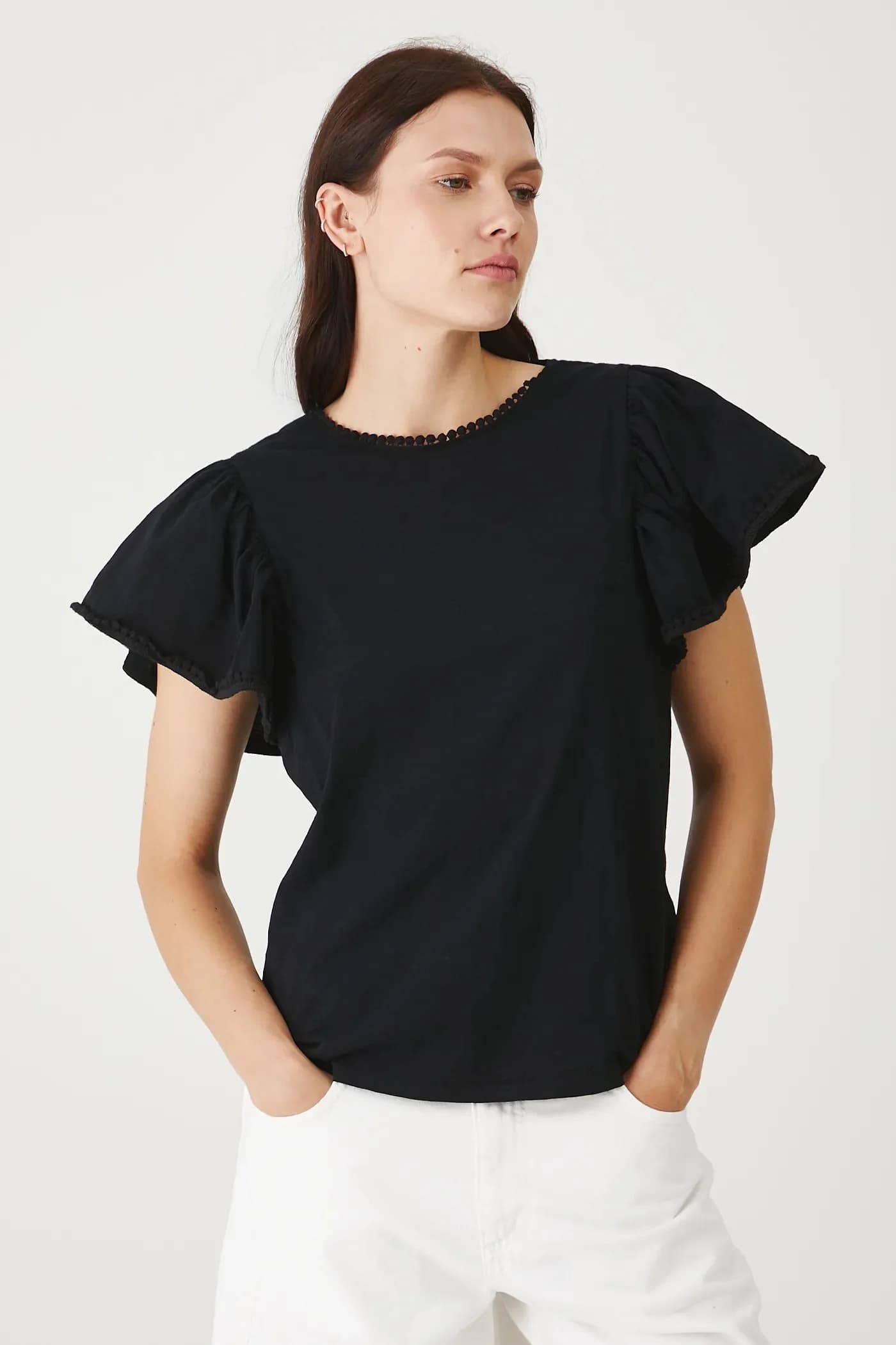 Хлопковая футболка - фото 3