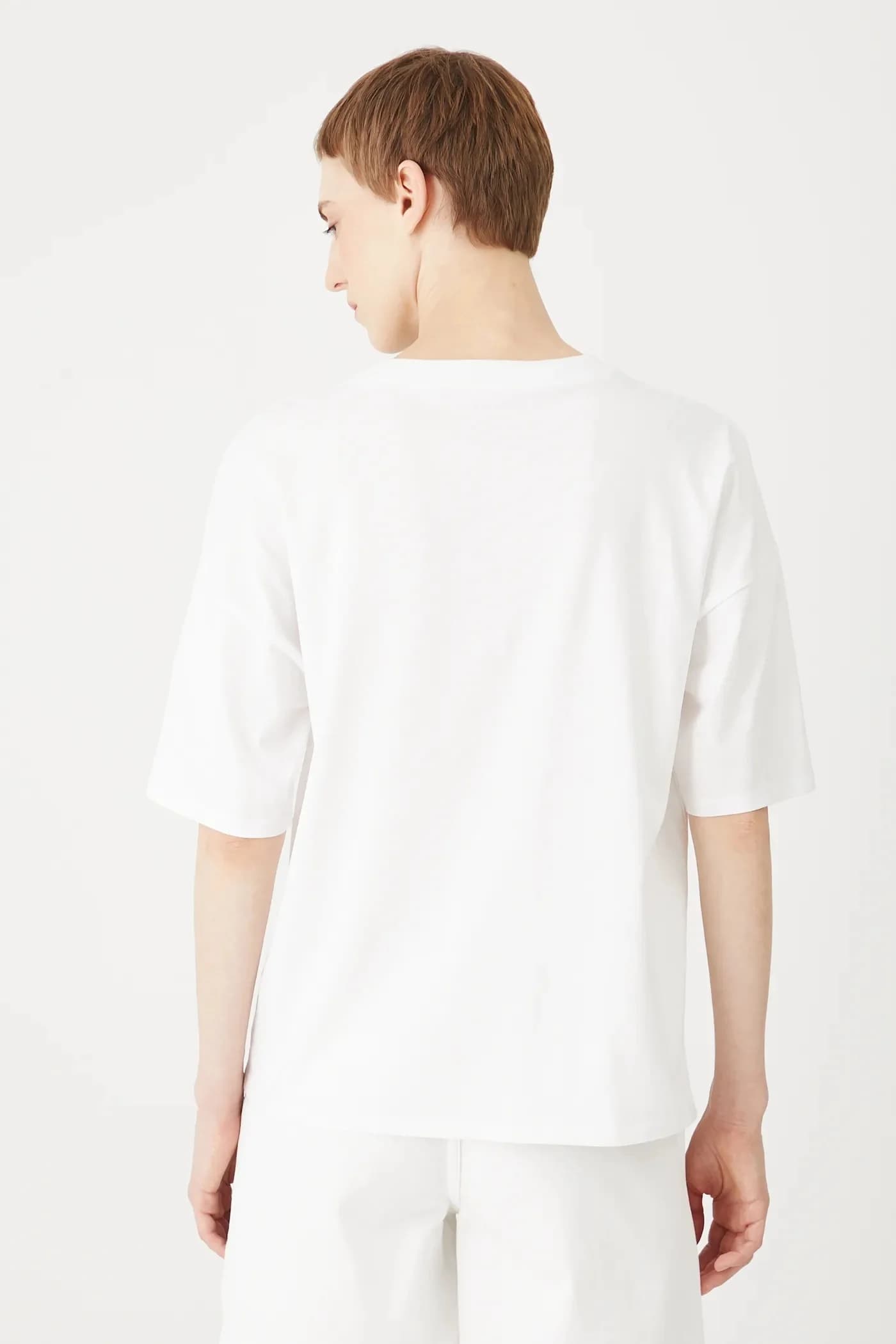 Хлопковая футболка - фото 3