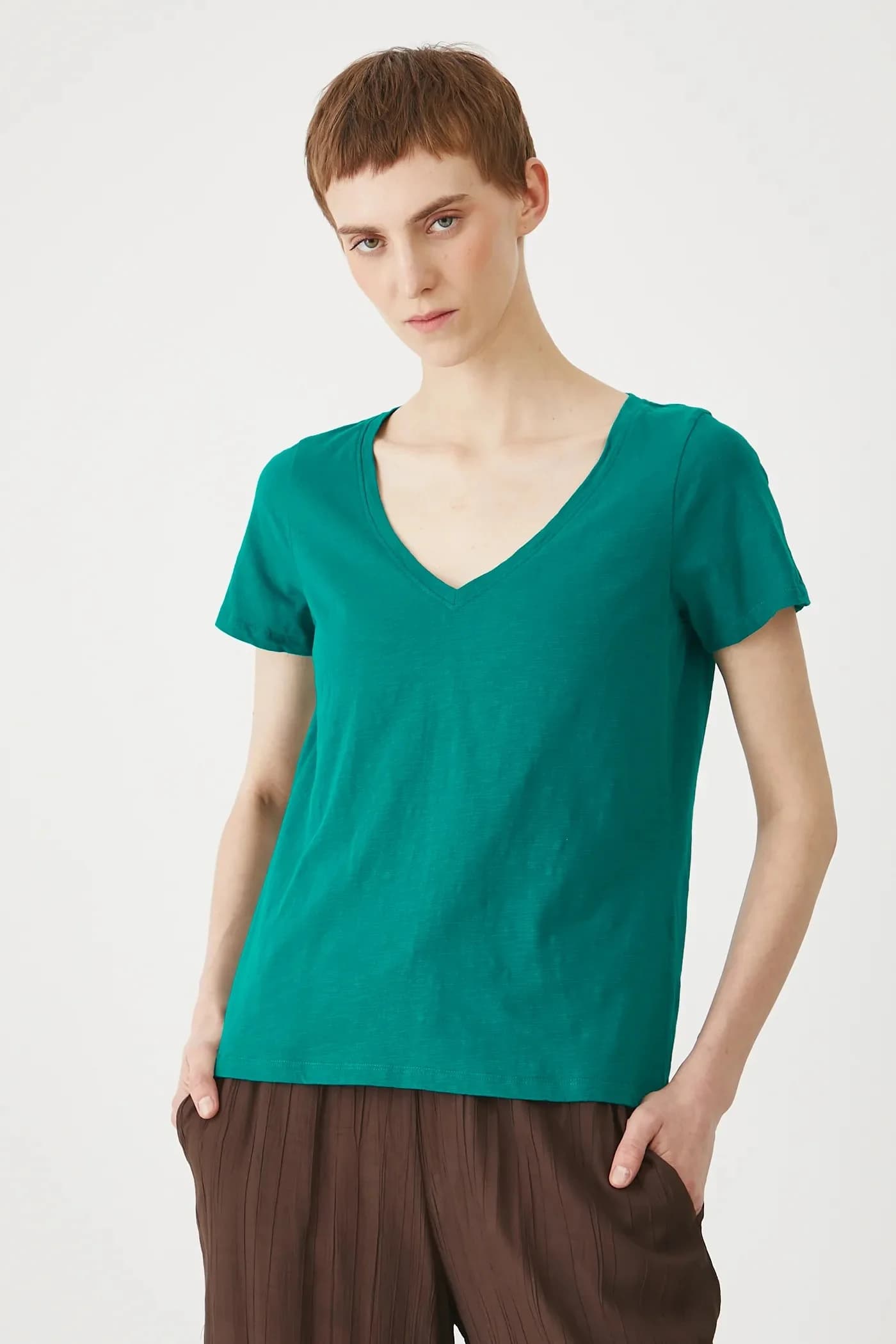 Хлопковая футболка - фото 4