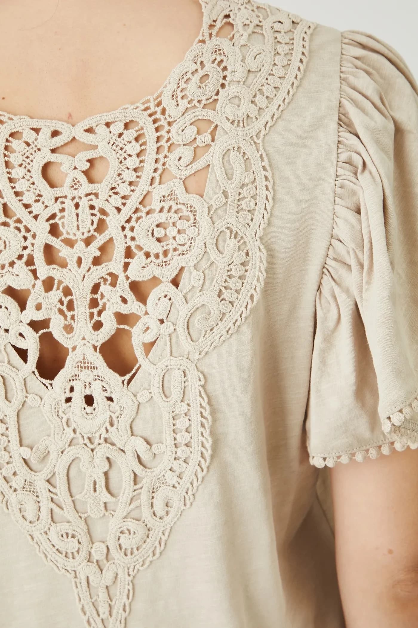 Хлопковая футболка - фото 5