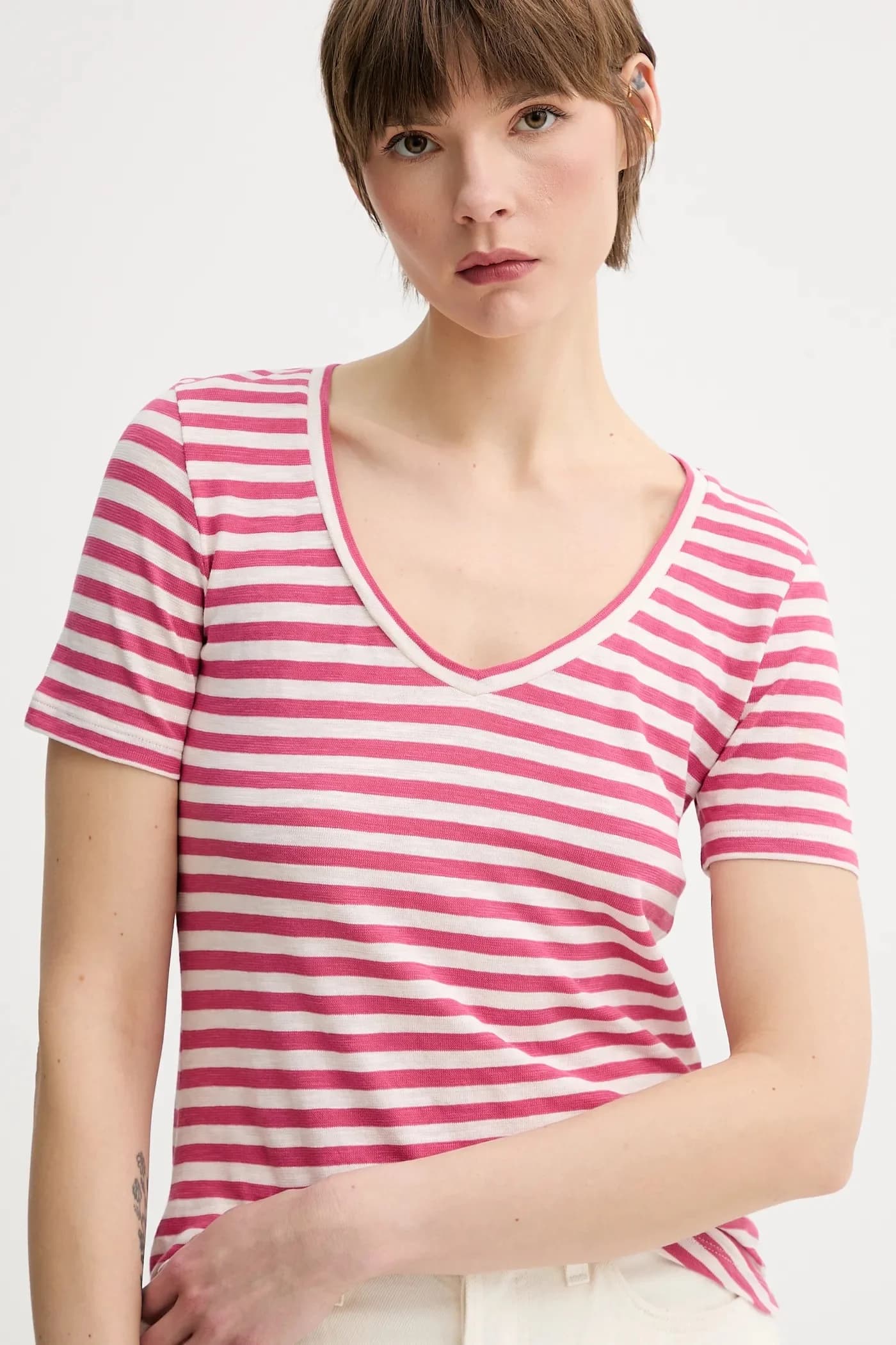 Хлопковая футболка - фото 4