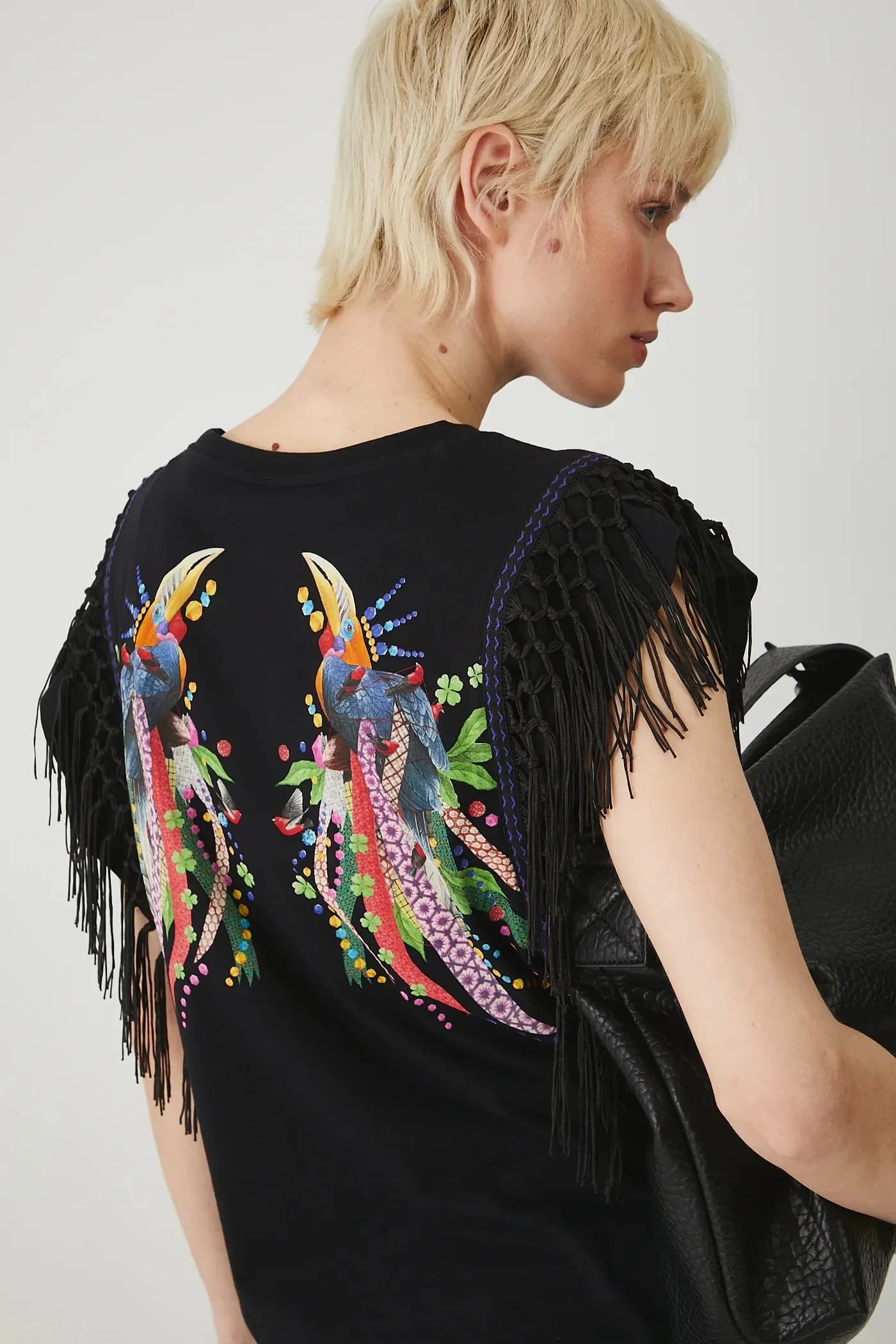 Хлопковая футболка - фото 5