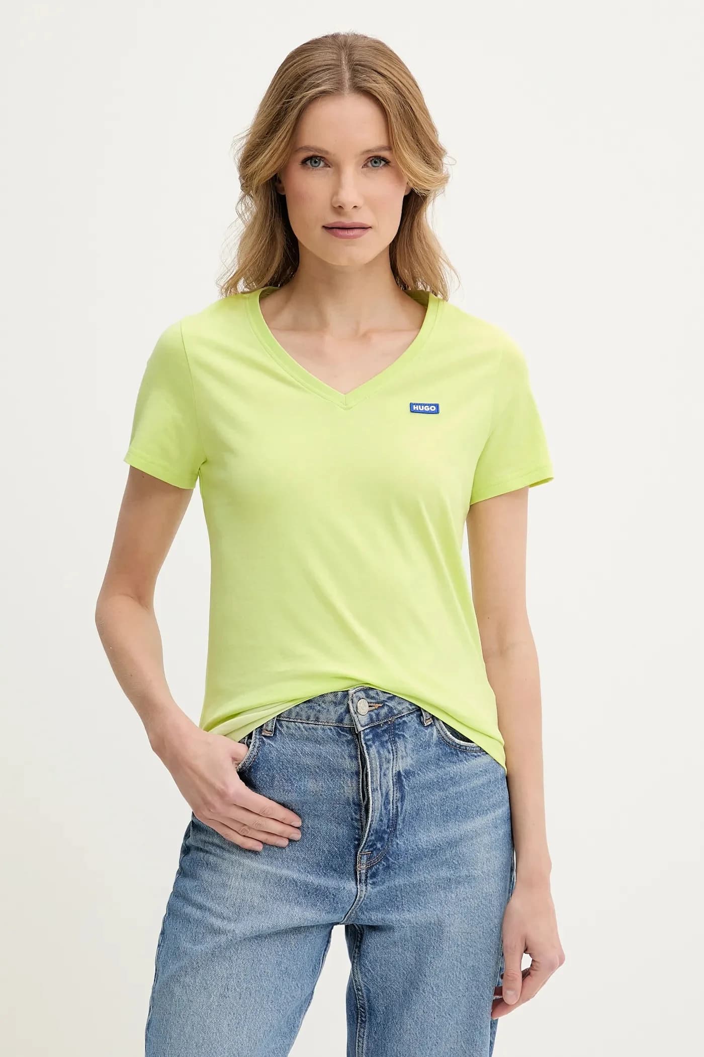 Классическая хлопковая футболка V_B