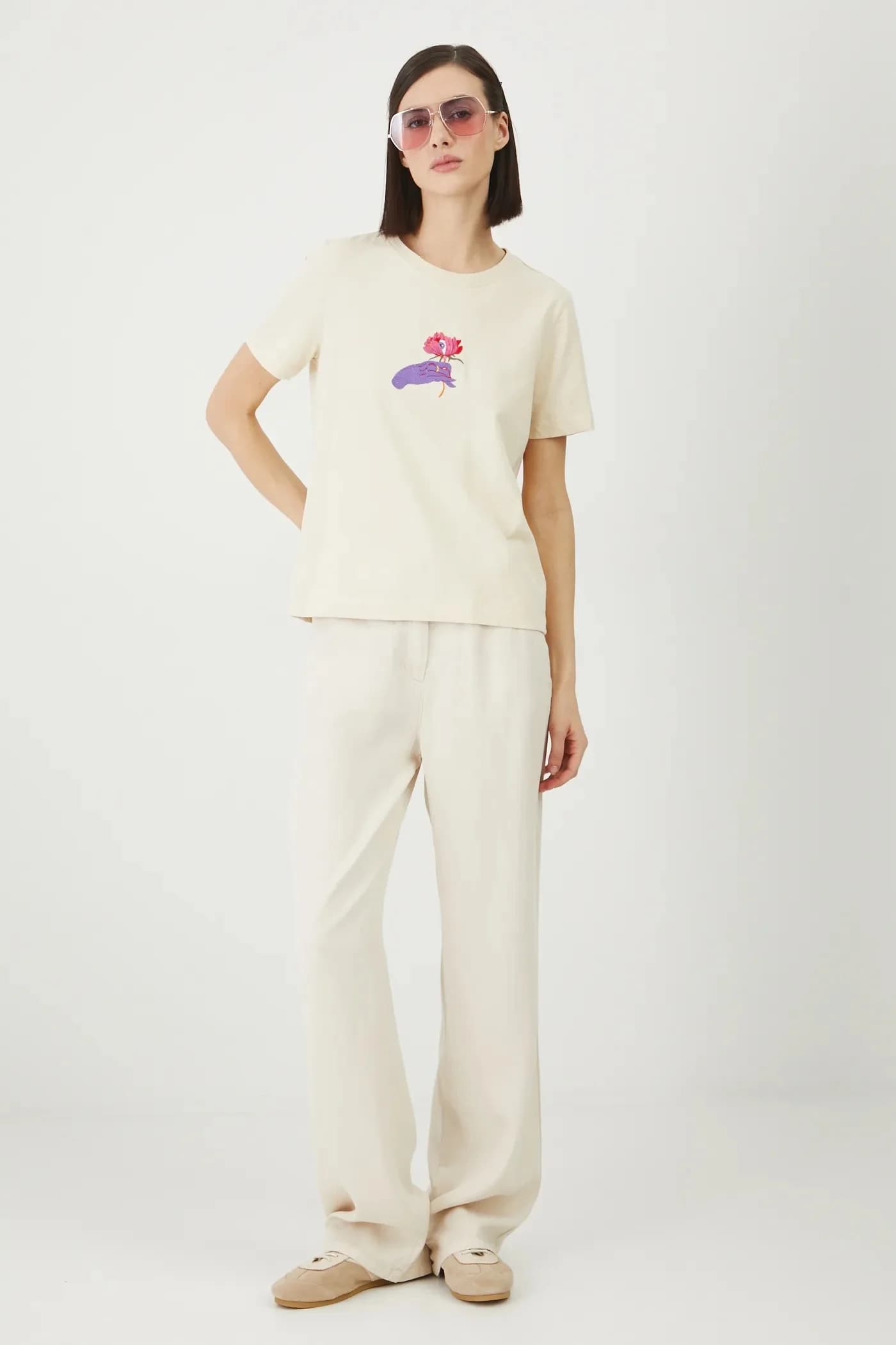 Хлопковая футболка - фото 3