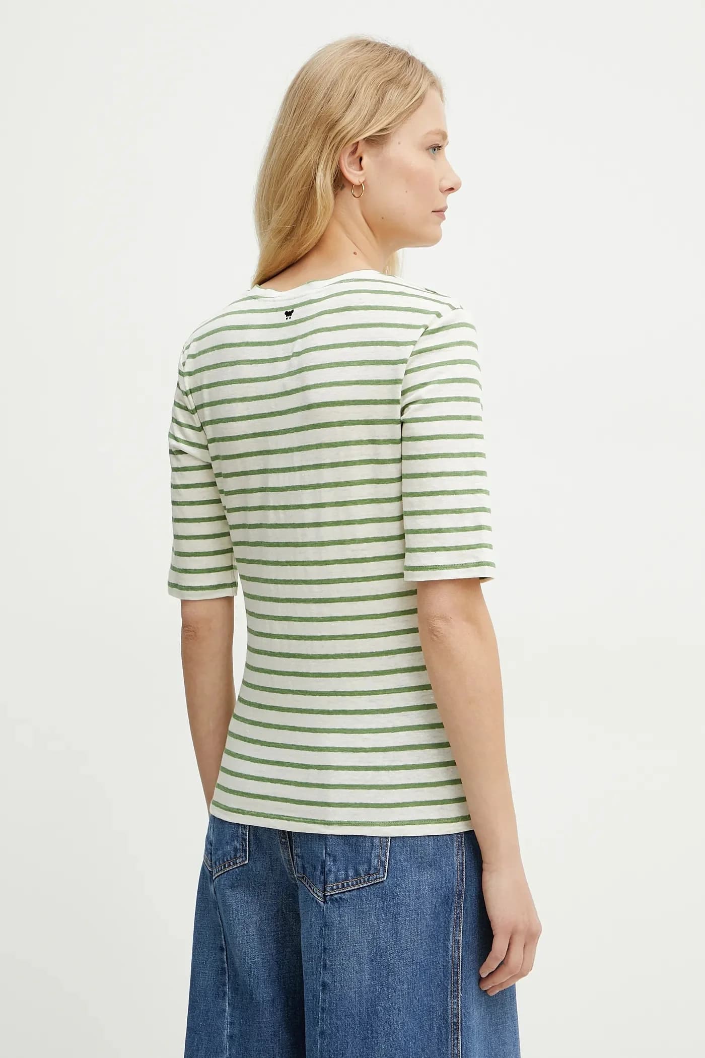 Льняная футболка - фото 3