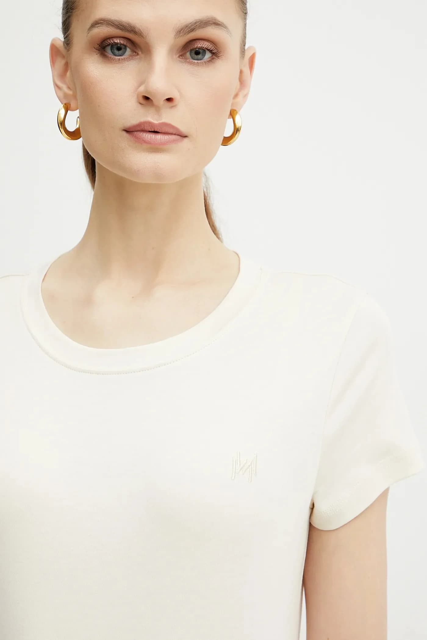 хлопковая футболка LANGU - фото 4