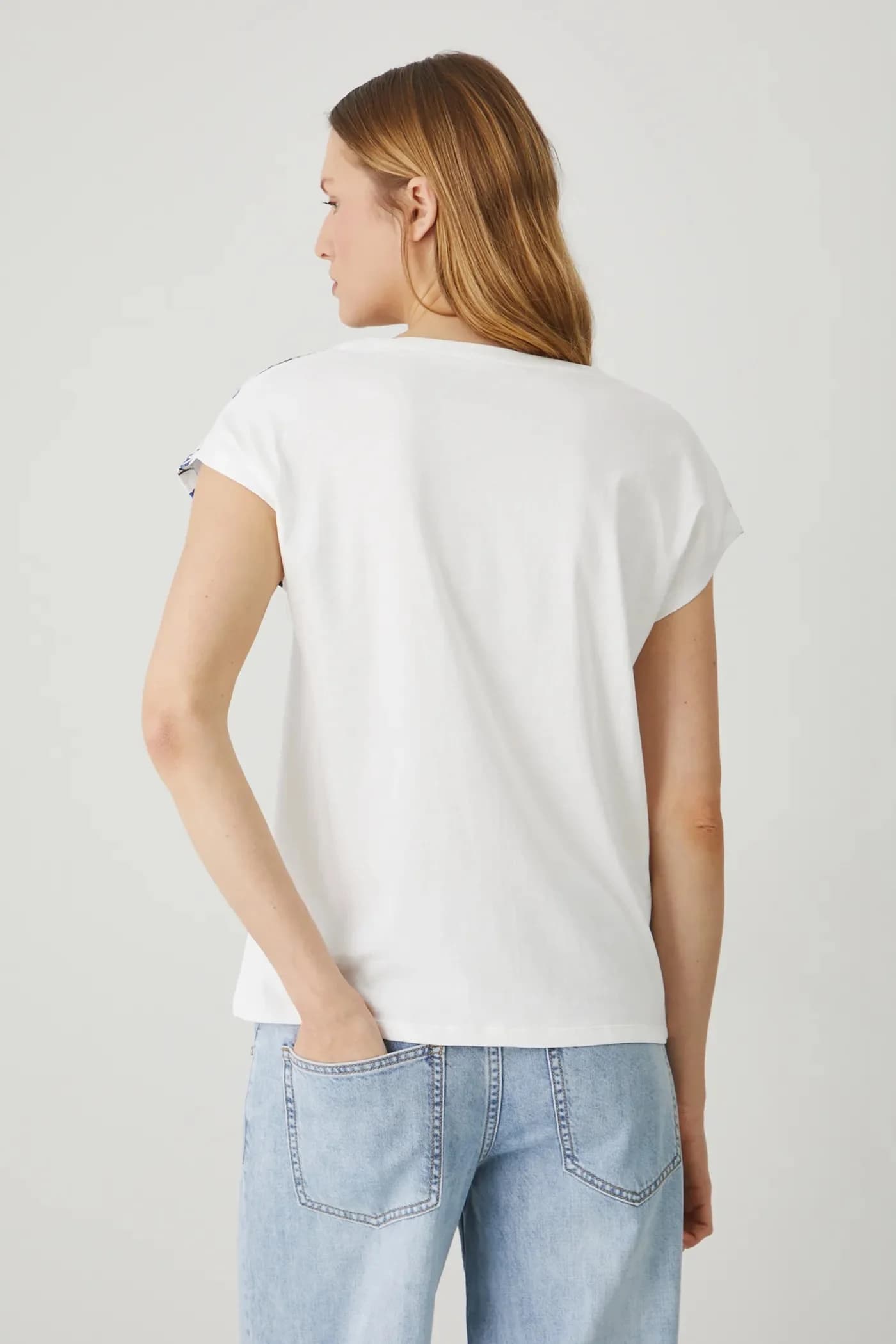 Хлопковая футболка - фото 3