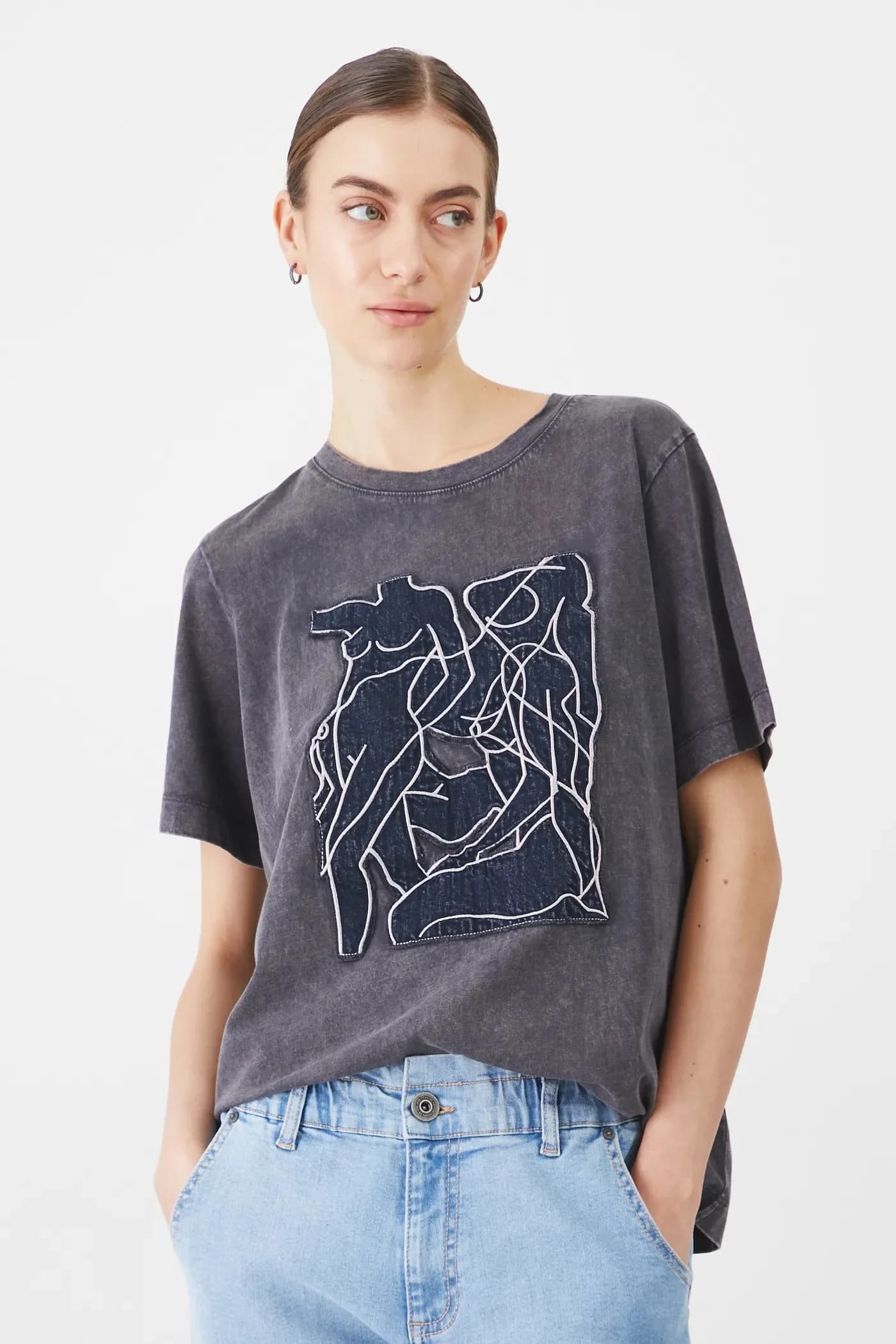 Хлопковая футболка - фото 2