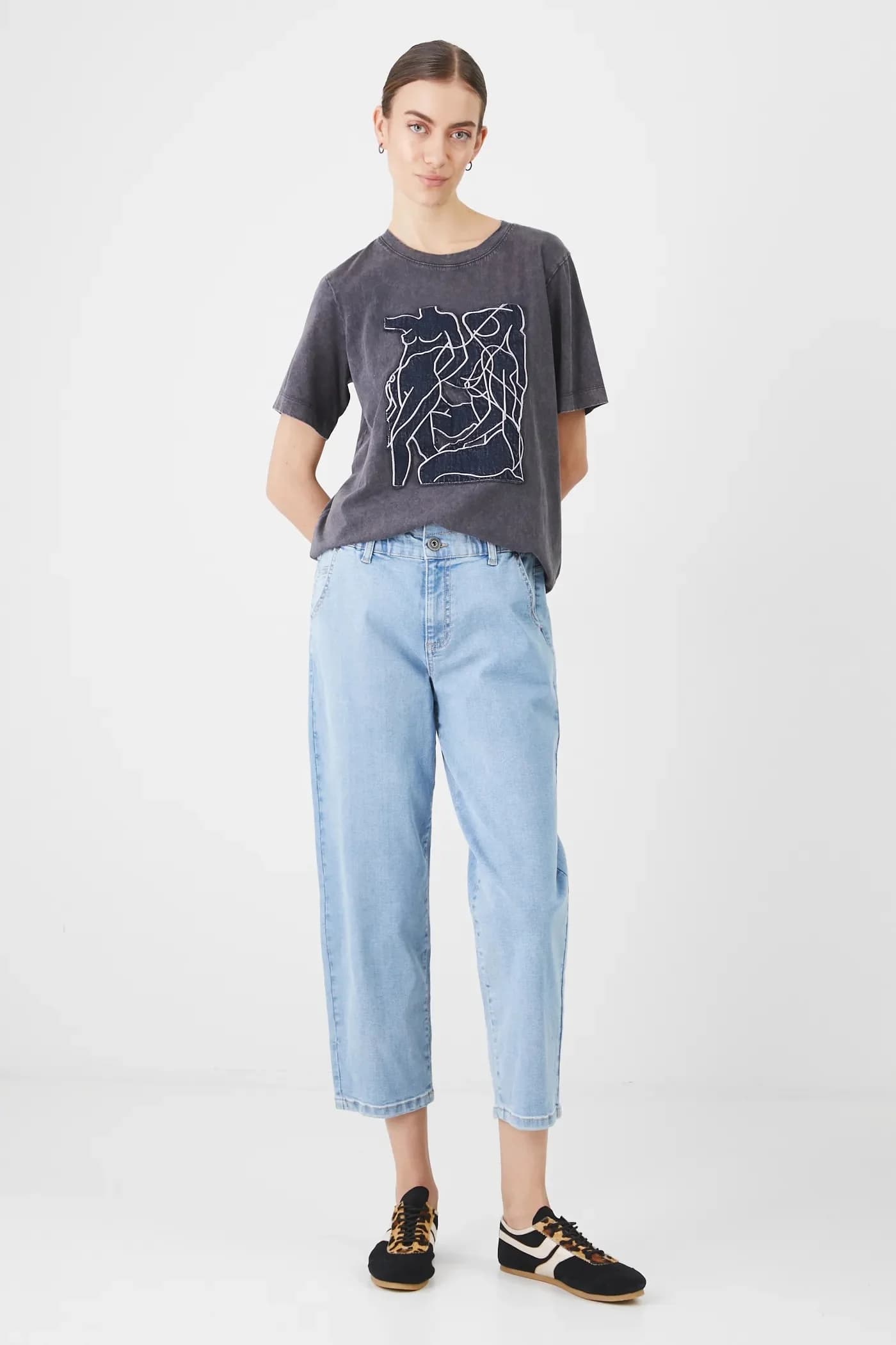 Хлопковая футболка - фото 3