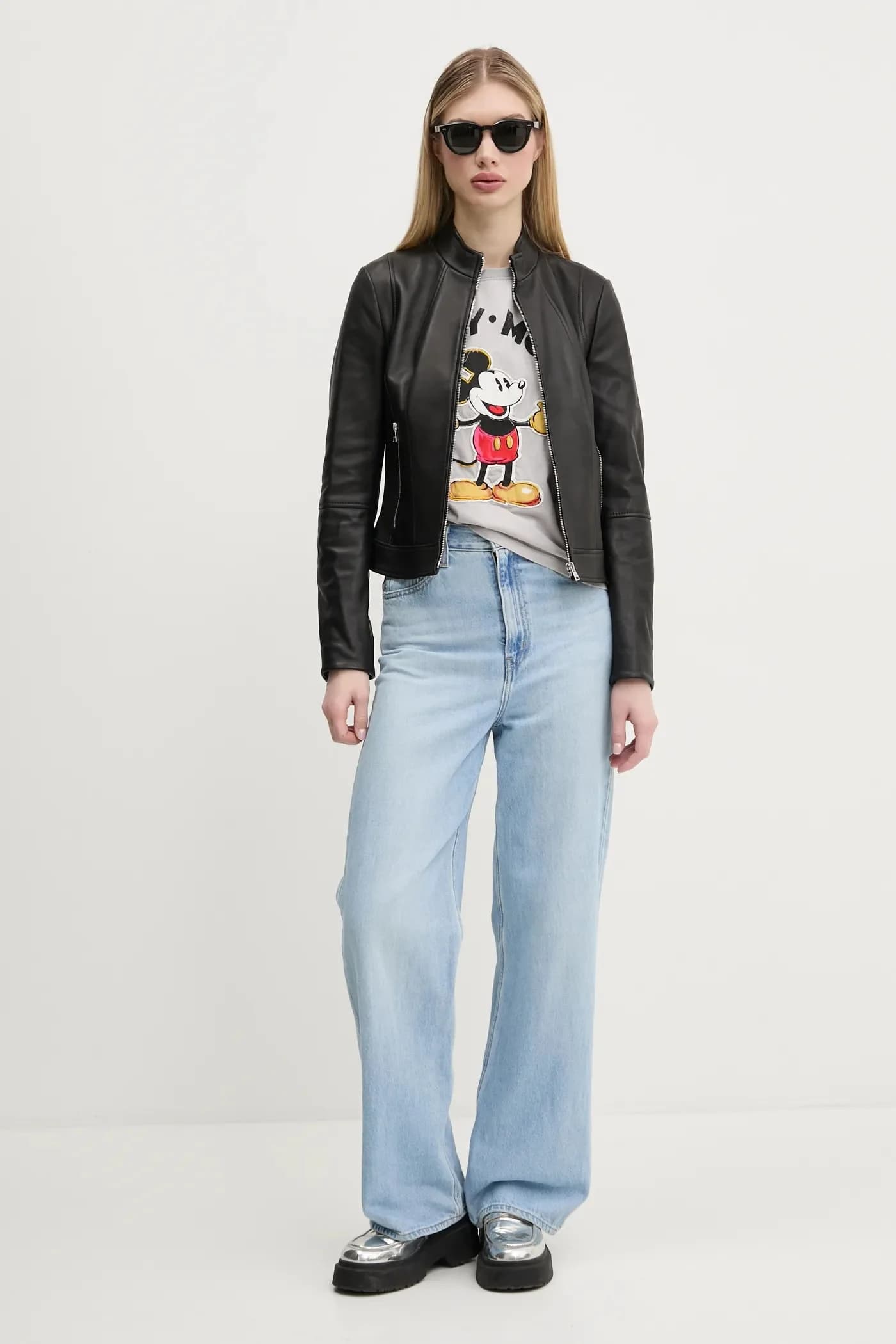 Хлопковая футболка MICKEY MOUSE - фото 2