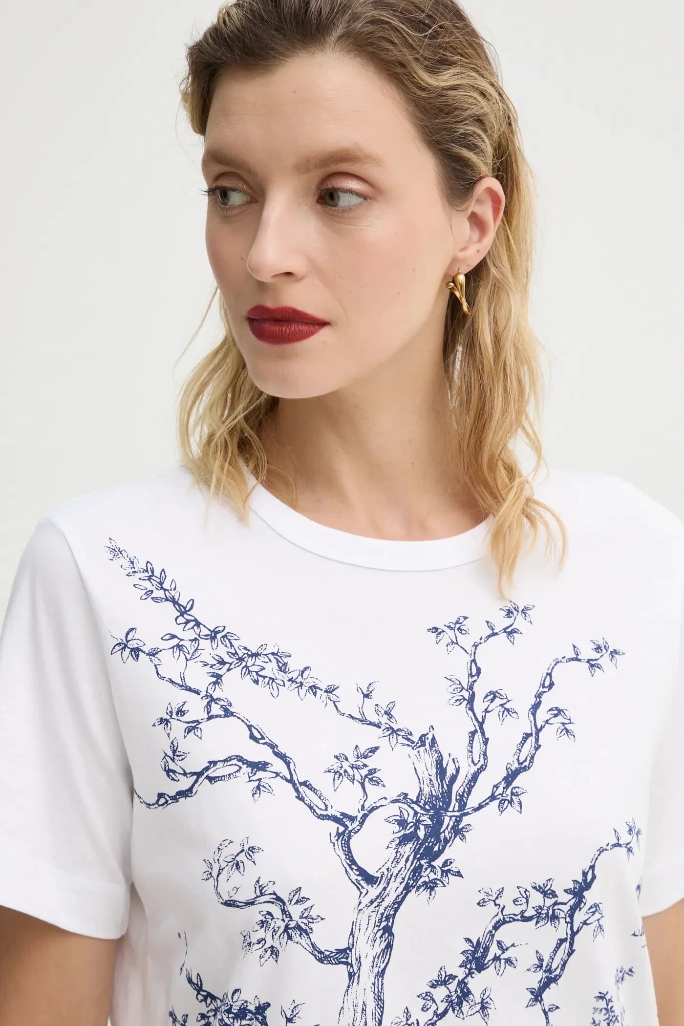 Футболка FEDELIO из хлопка - фото 4