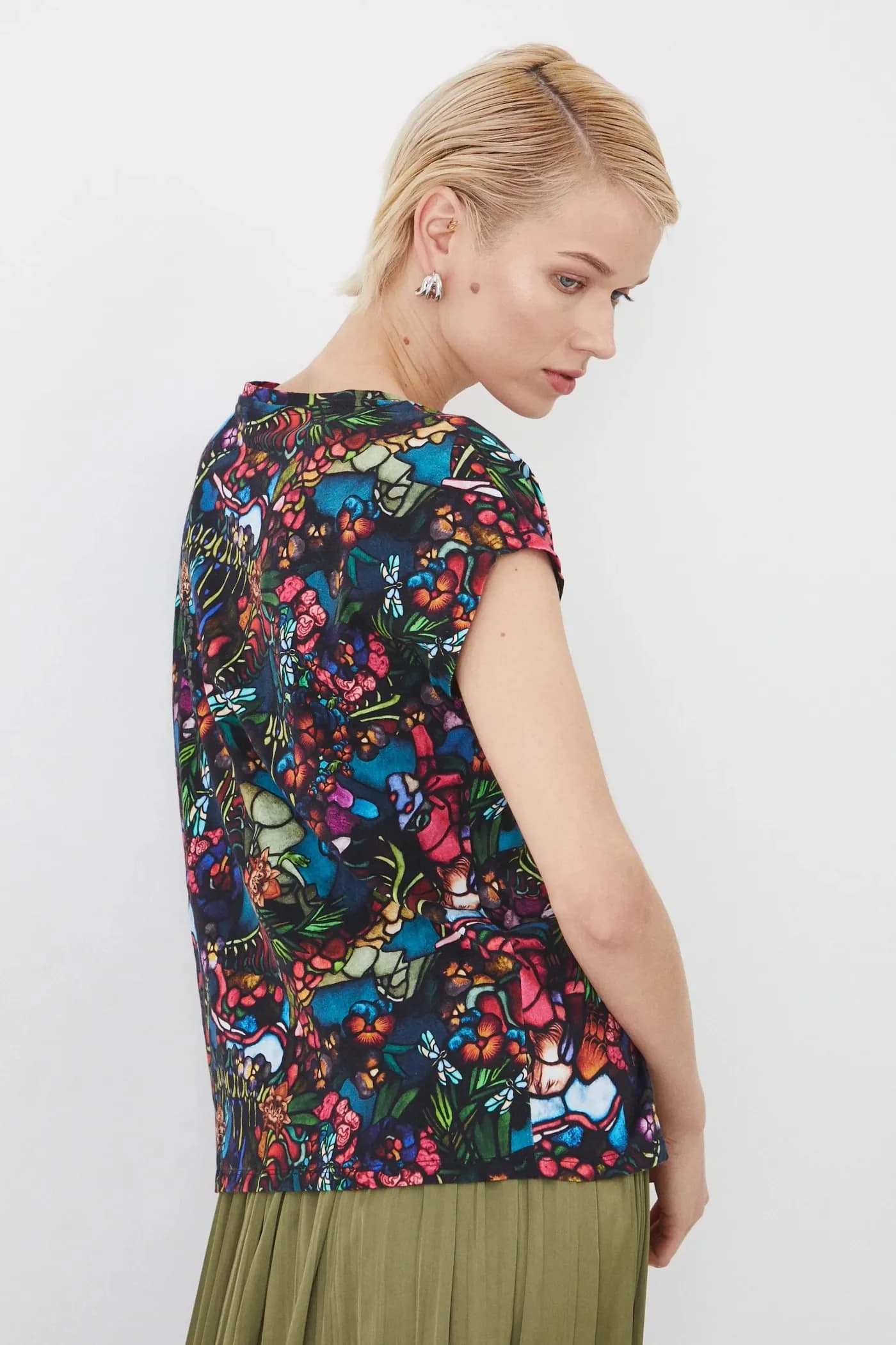 Хлопковая футболка - фото 4