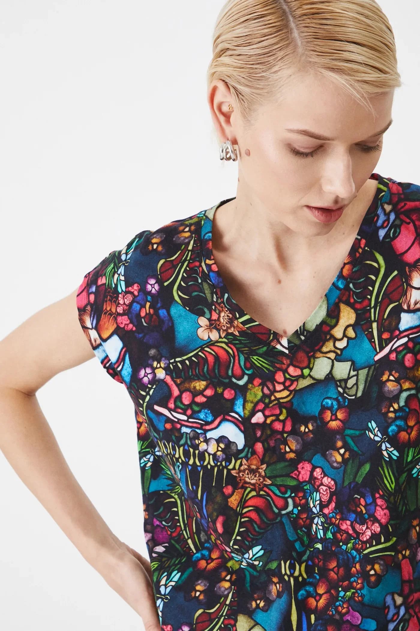 Хлопковая футболка - фото 5