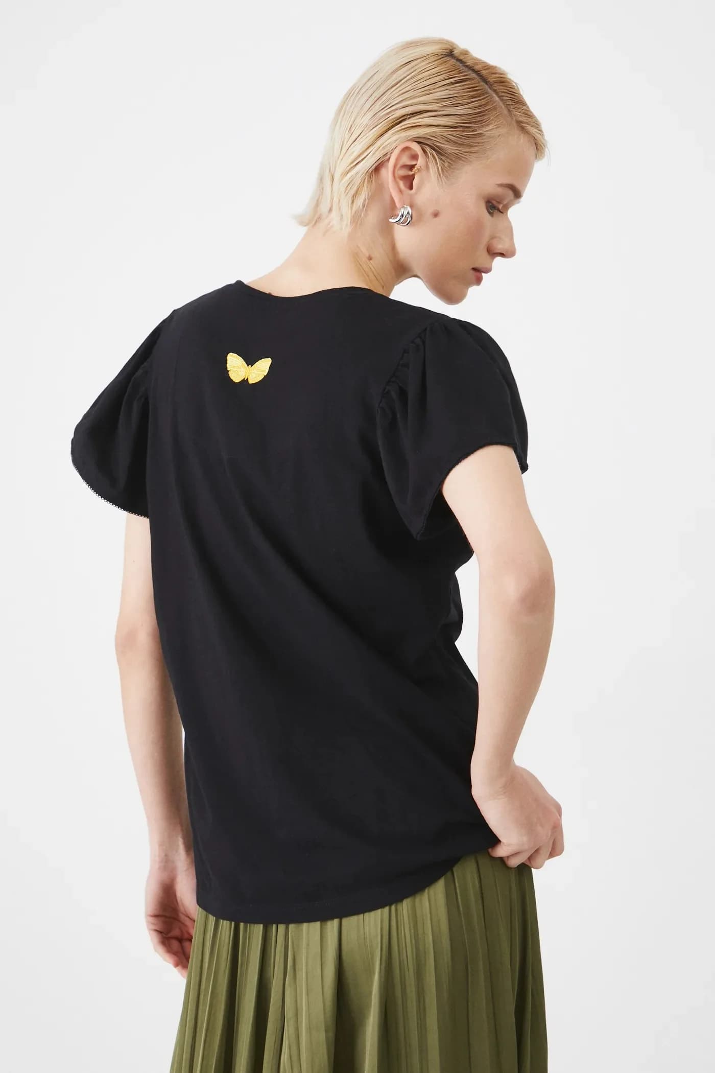 Хлопковая футболка - фото 4