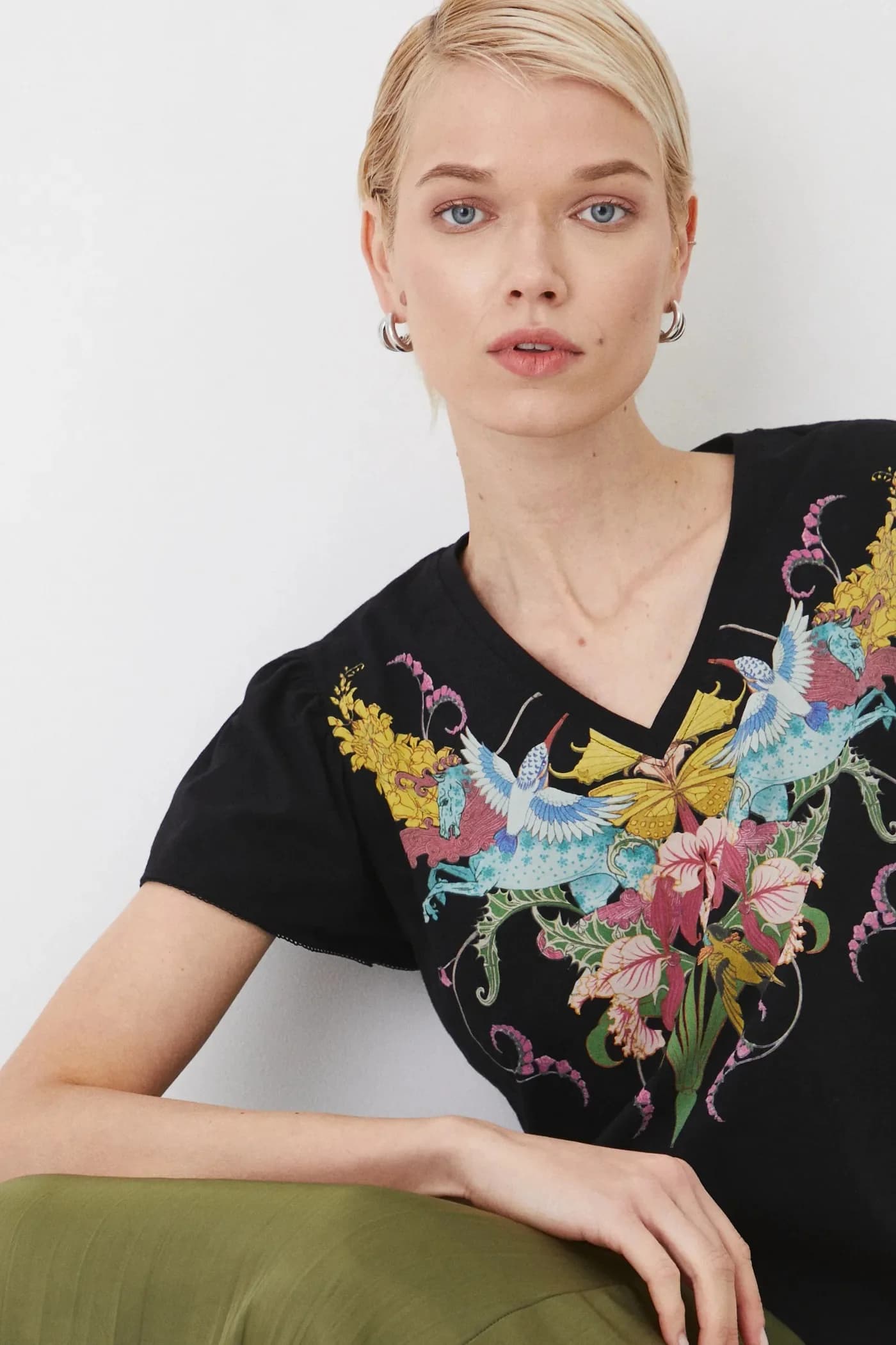 Хлопковая футболка - фото 5