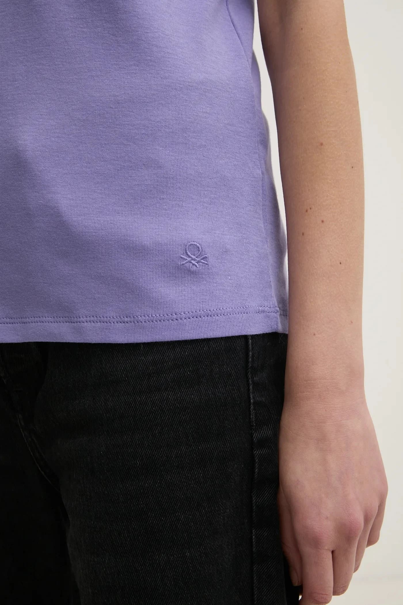 Хлопковая футболка - фото 5