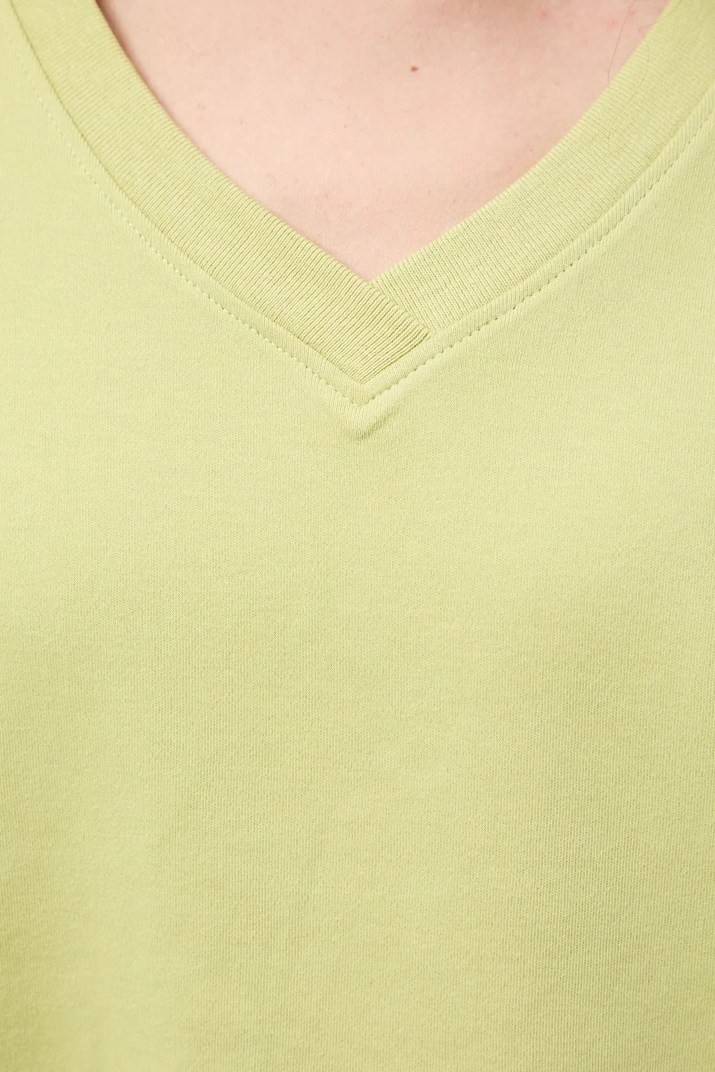 Хлопковая футболка - фото 5