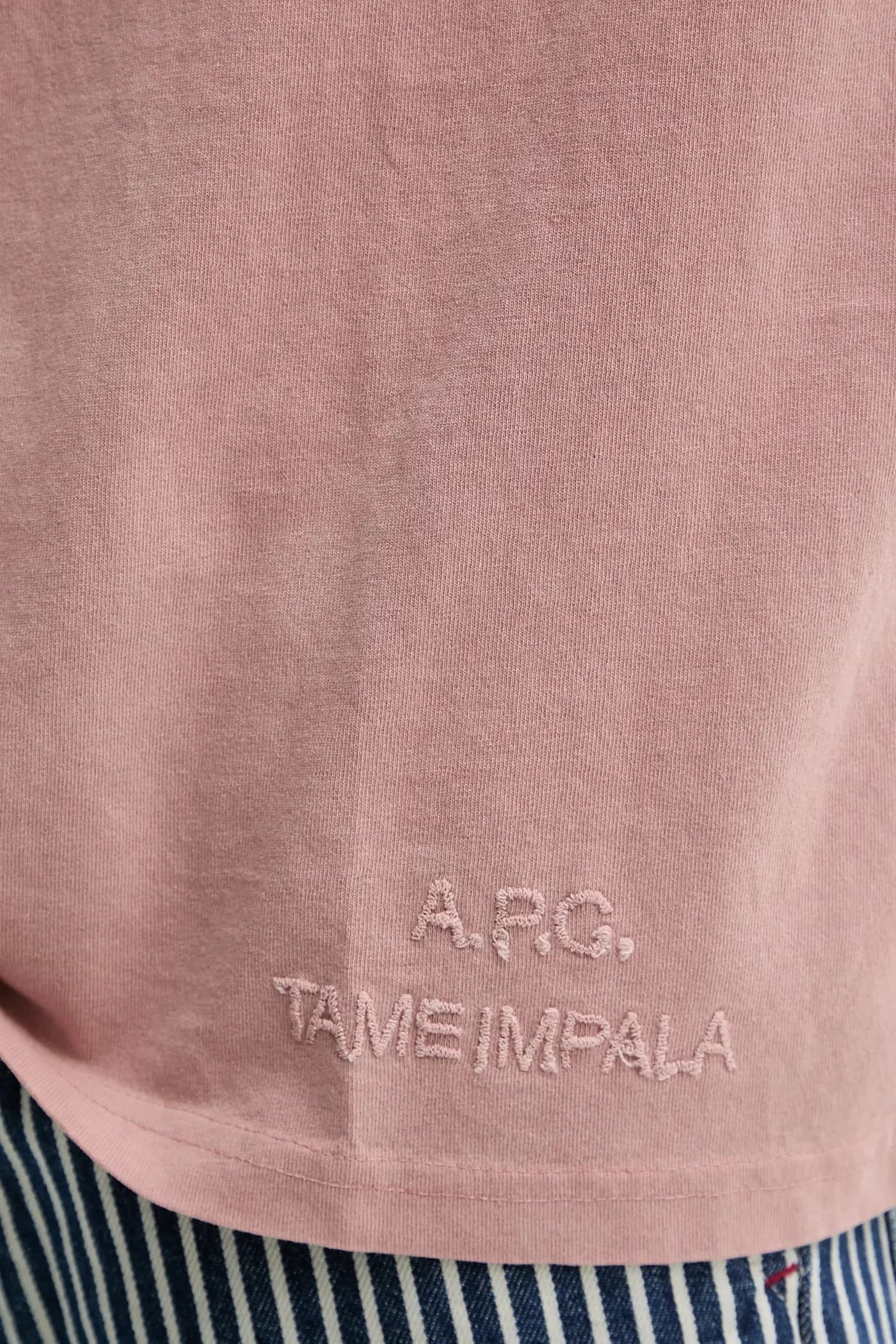 Футболка из хлопка с плавкой посадкой - фото 4