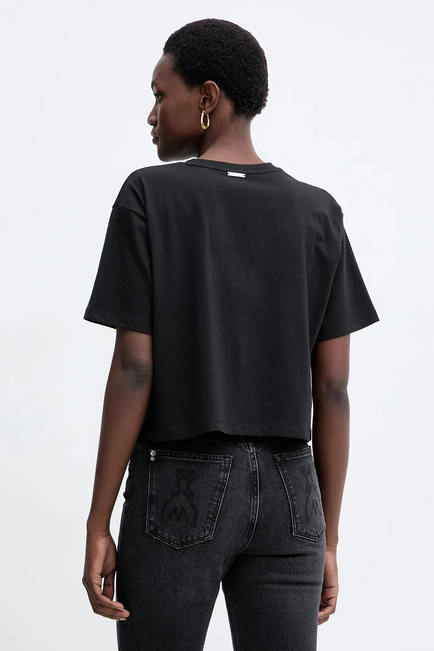 Хлопковая футболка - фото 3