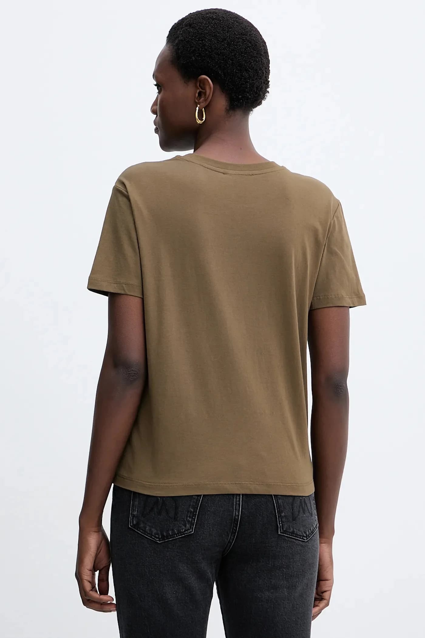 Хлопковая футболка - фото 3