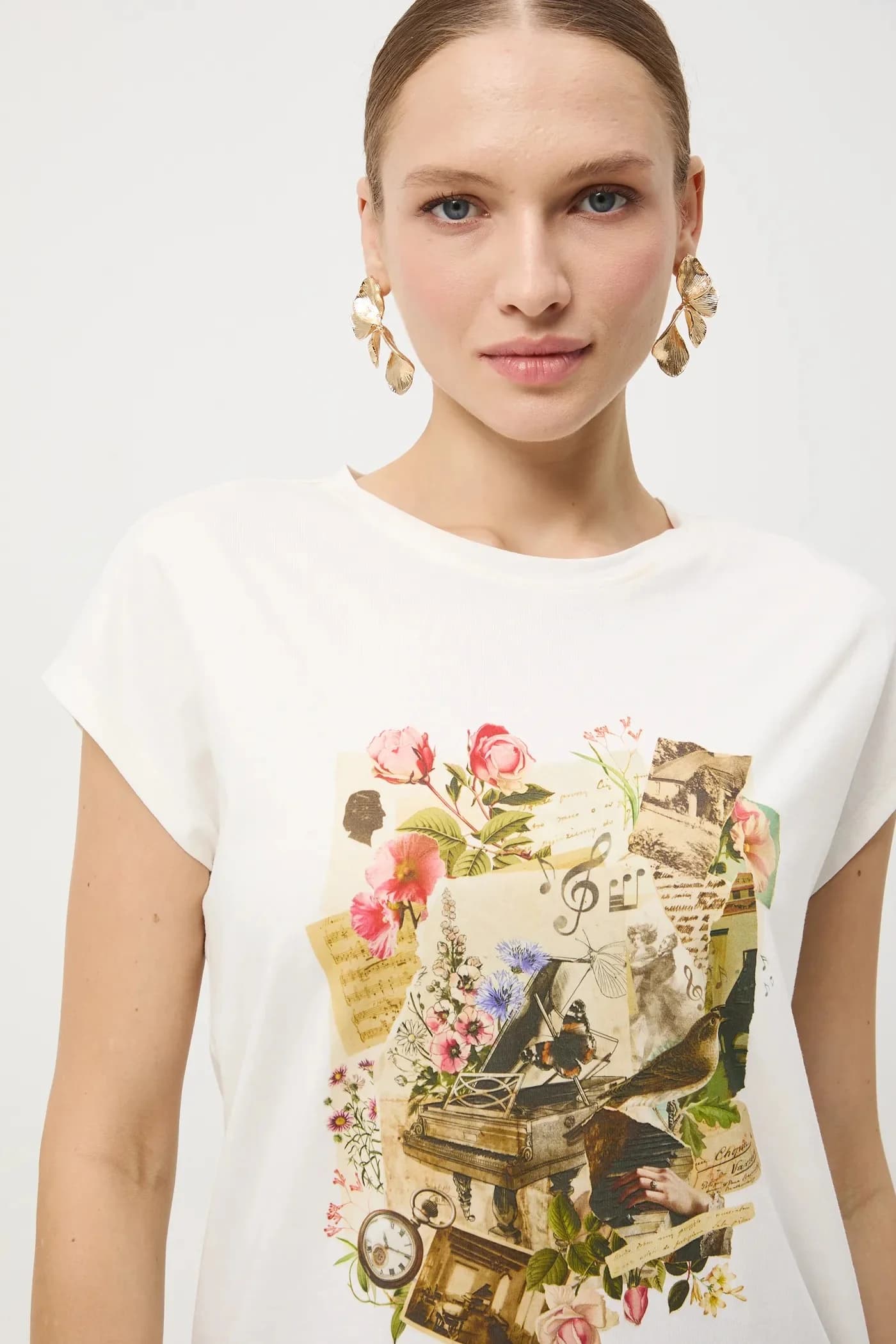 Хлопковая футболка - фото 5