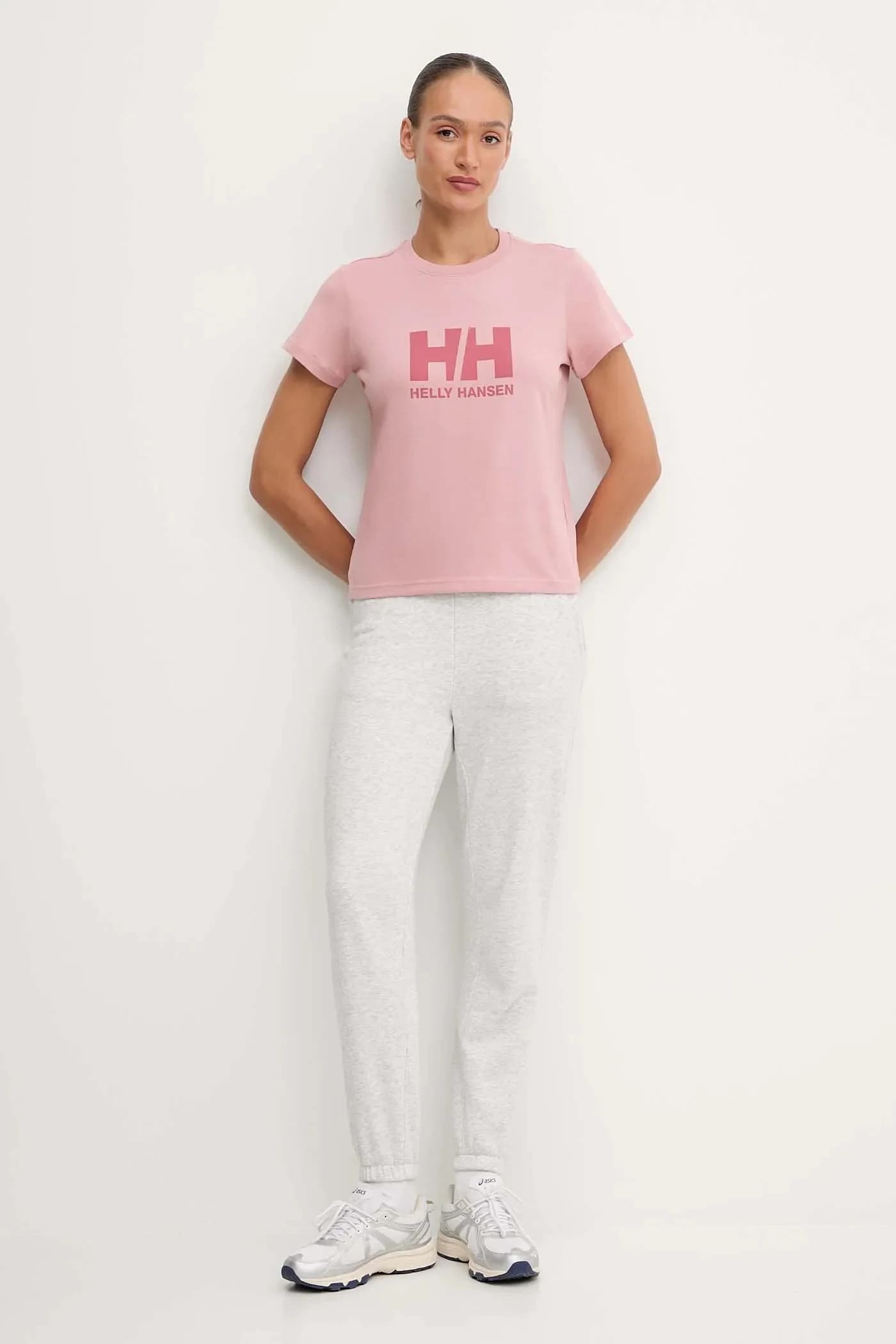 Хлопковая футболка с логотипом HH - фото 2