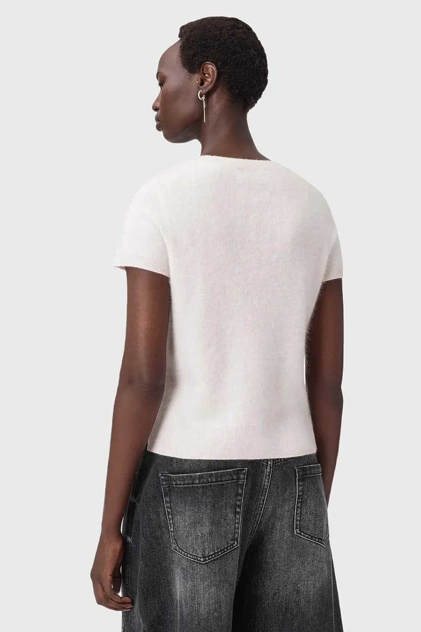 кашемировая футболка REBEL TEE - фото 4