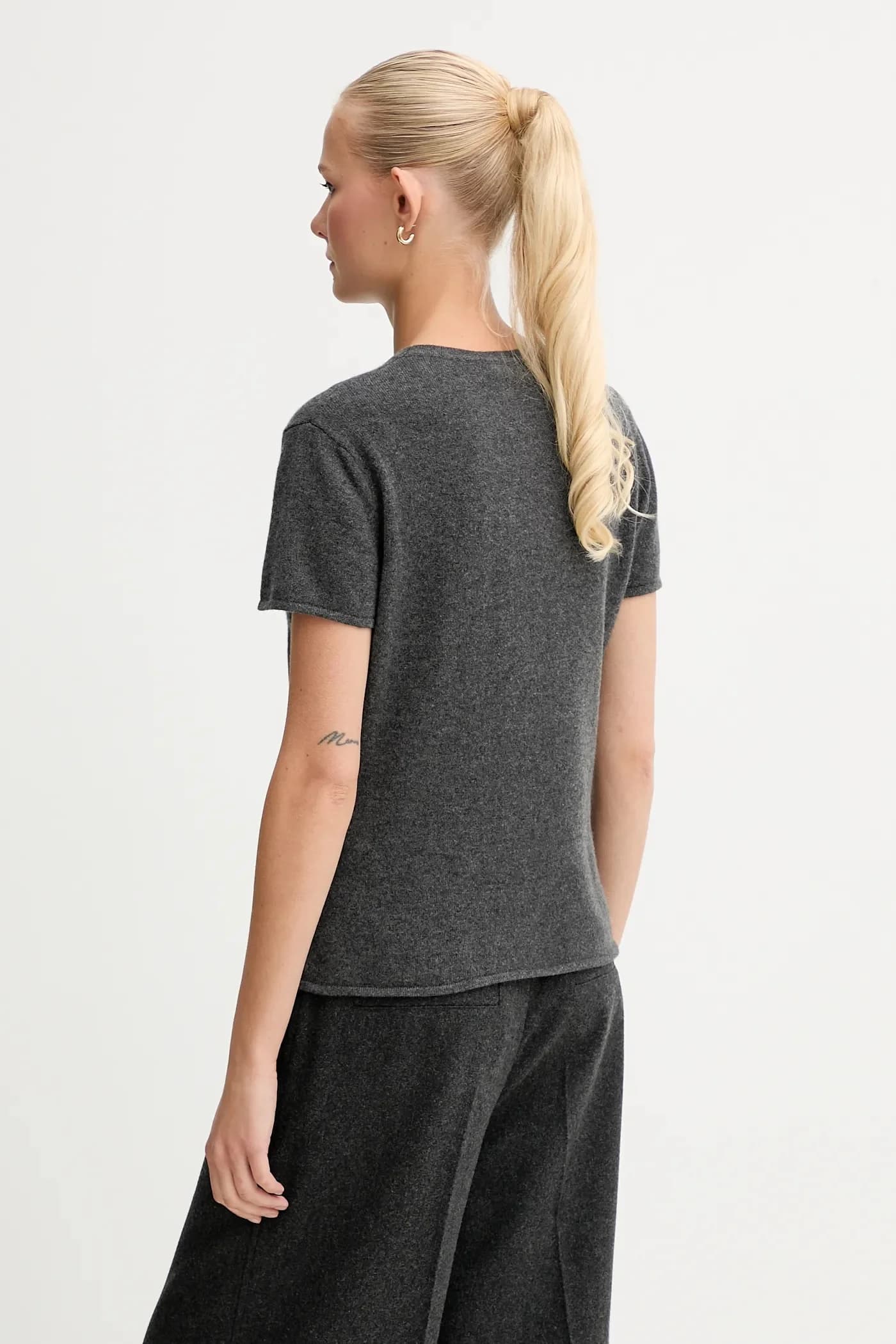 Кашемировая футболка - фото 3