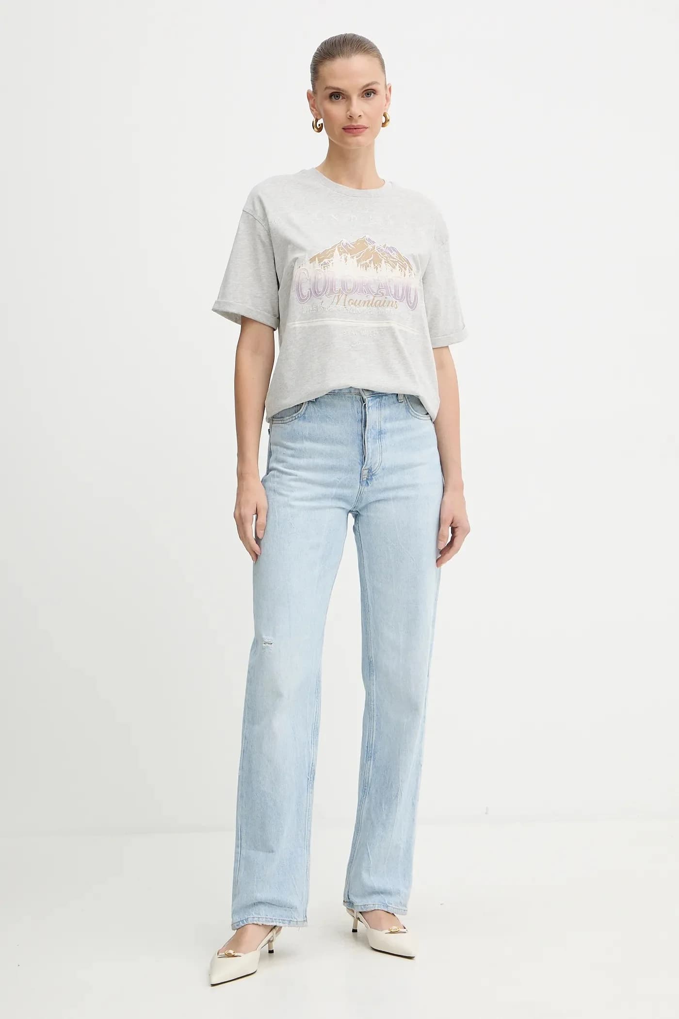 Хлопковая футболка C_Evi_11 - фото 2