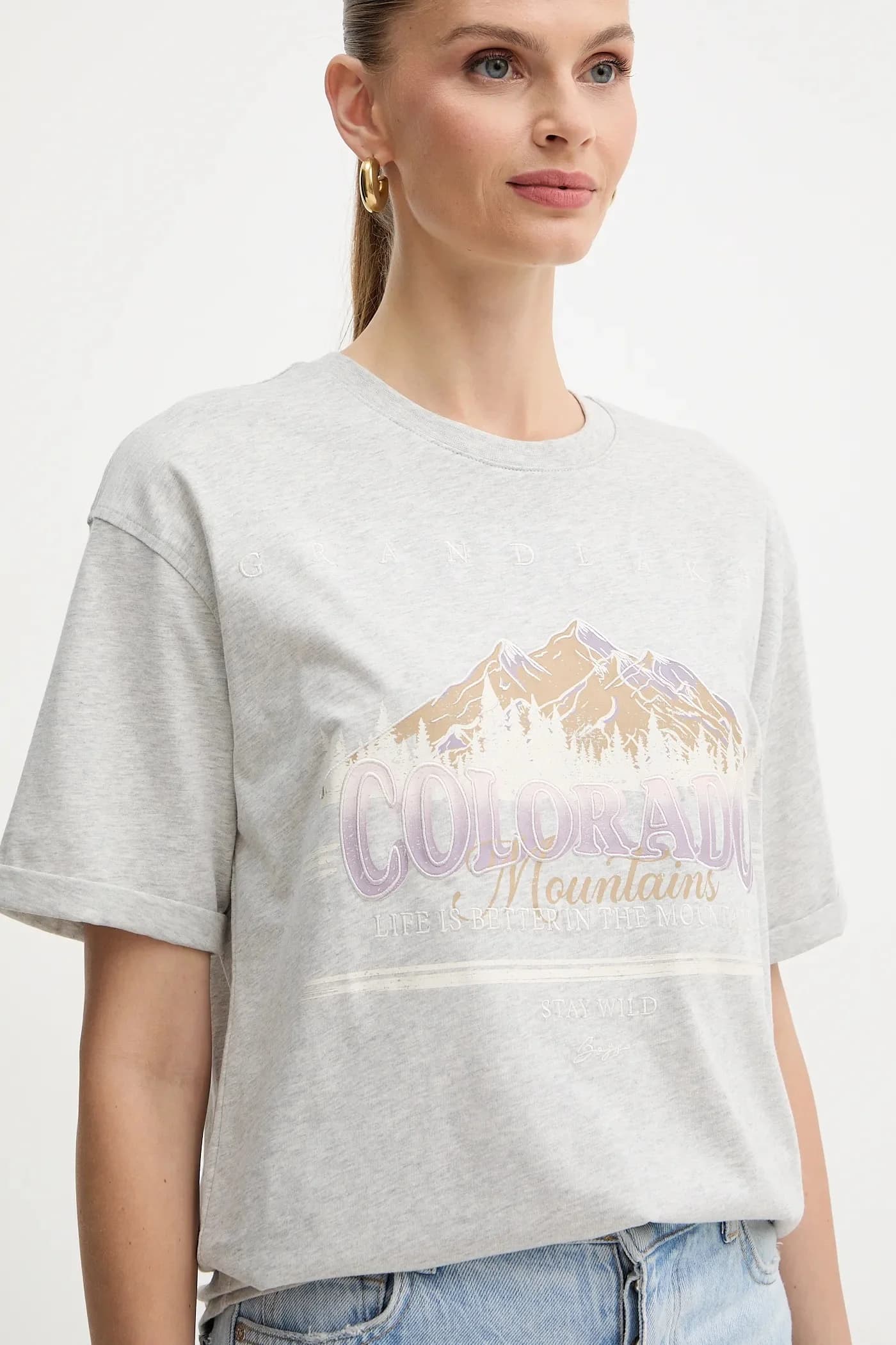 Хлопковая футболка C_Evi_11 - фото 4