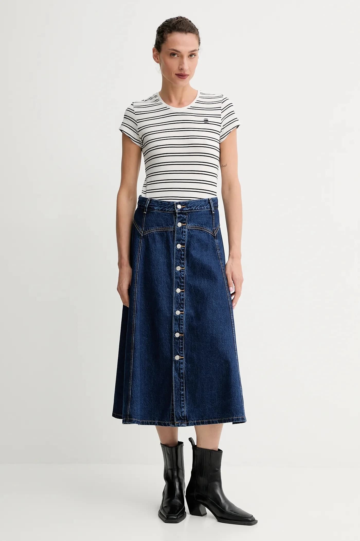 Футболка из сырого хлопка Stripe eyben slim v t 2.0 - фото 2